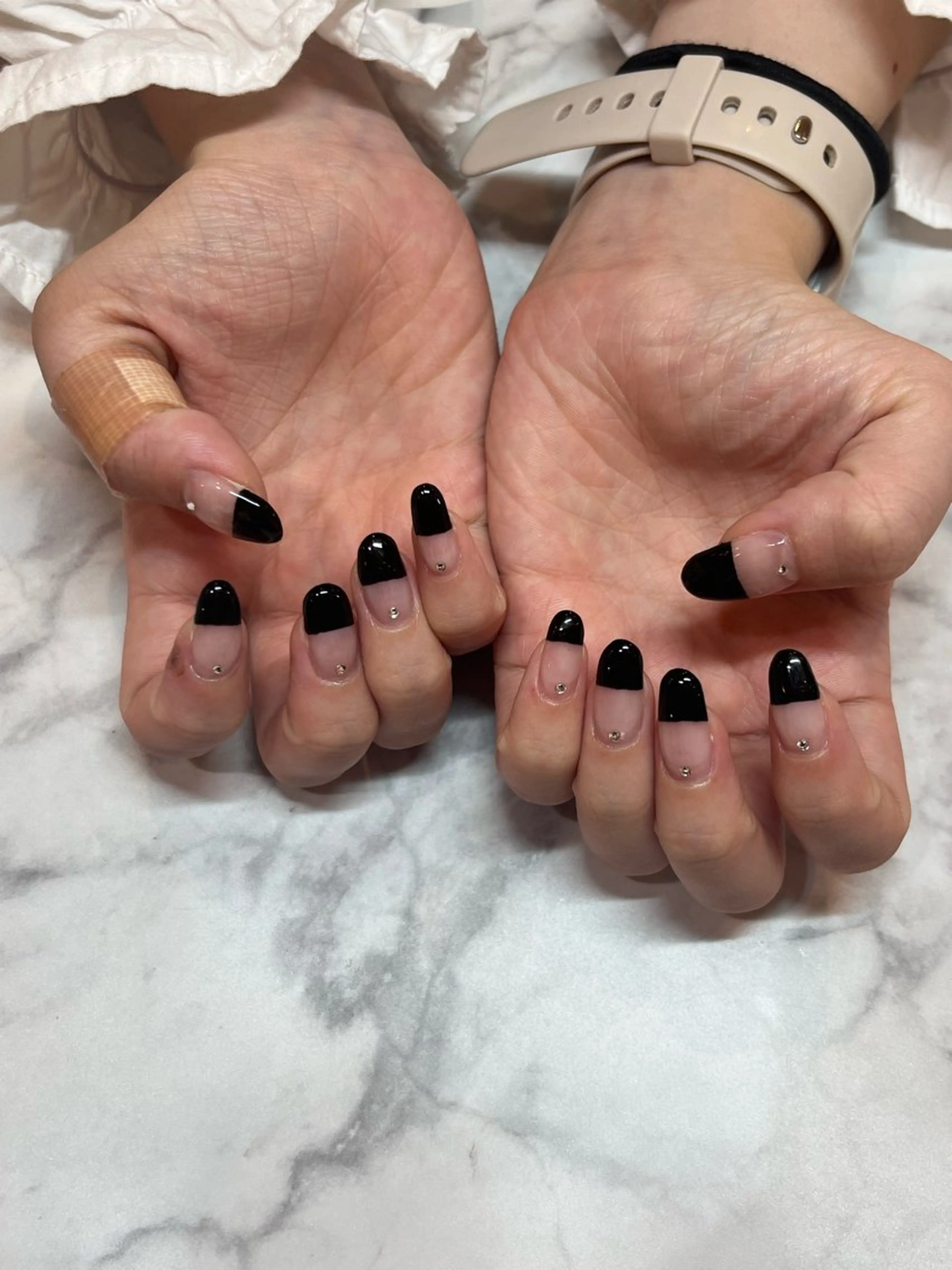 ネイル ハンドネイル Bianca 名駅　Yamazoeのネイルデザイン