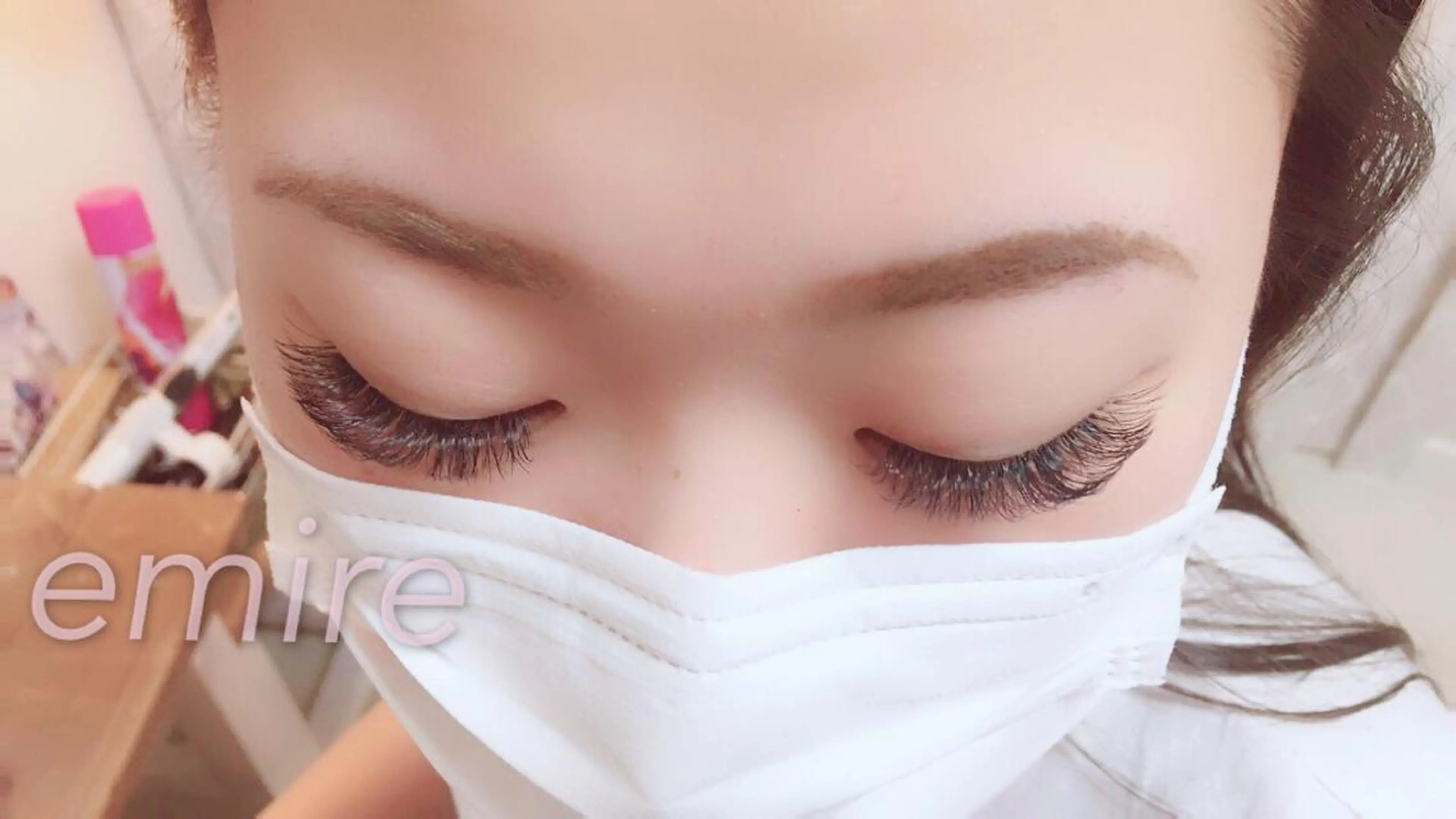 マツエク・マツパ 付け放題 ボリュームラッシュ マツエク emire ビューティーサロンのマツエク・マツパデザイン