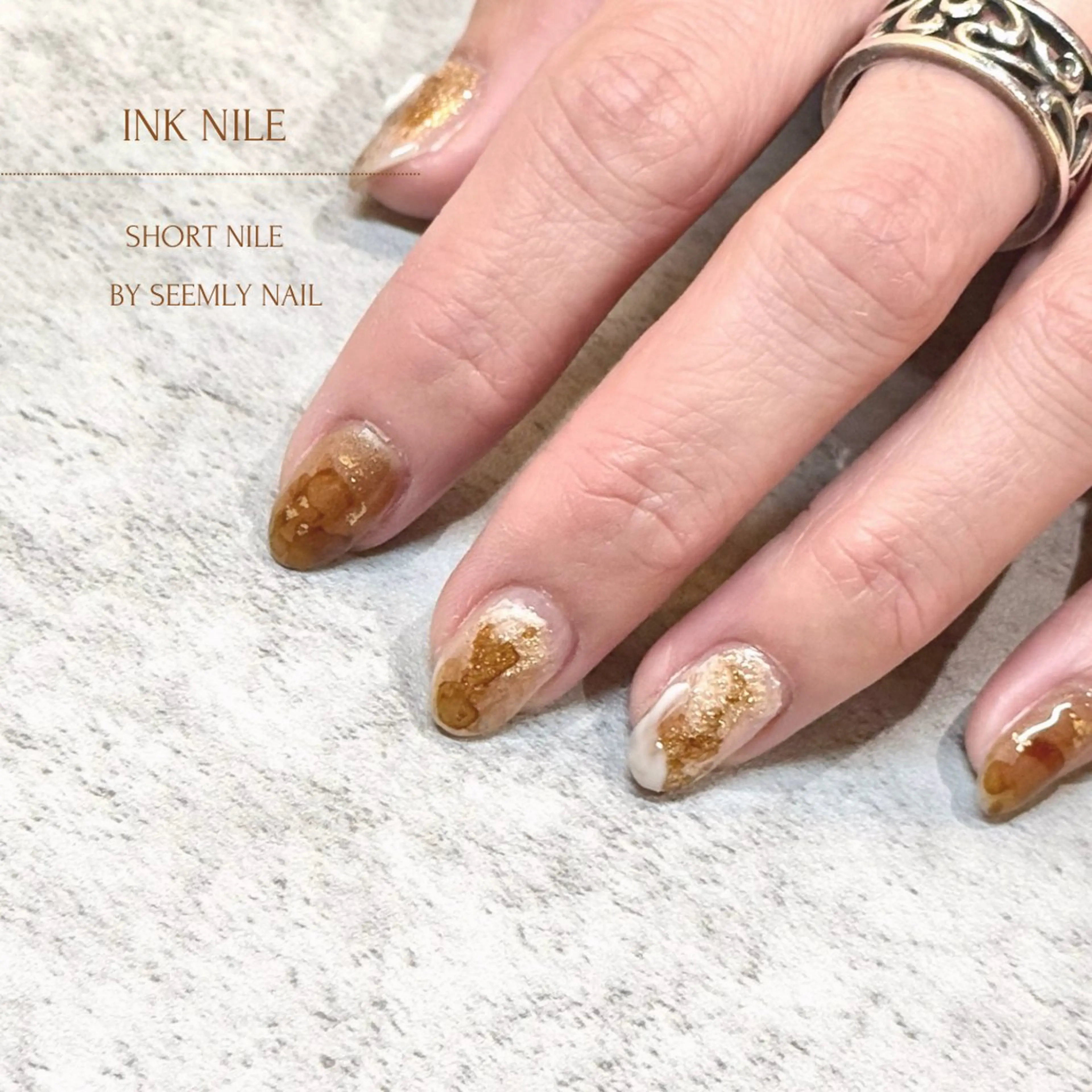 ネイル ジェルネイル マグネットネイル パラジェル 冬ネイル Seemly 千田町店所属・フラワーパラジェル 🌸シームリーエミのネイルデザイン