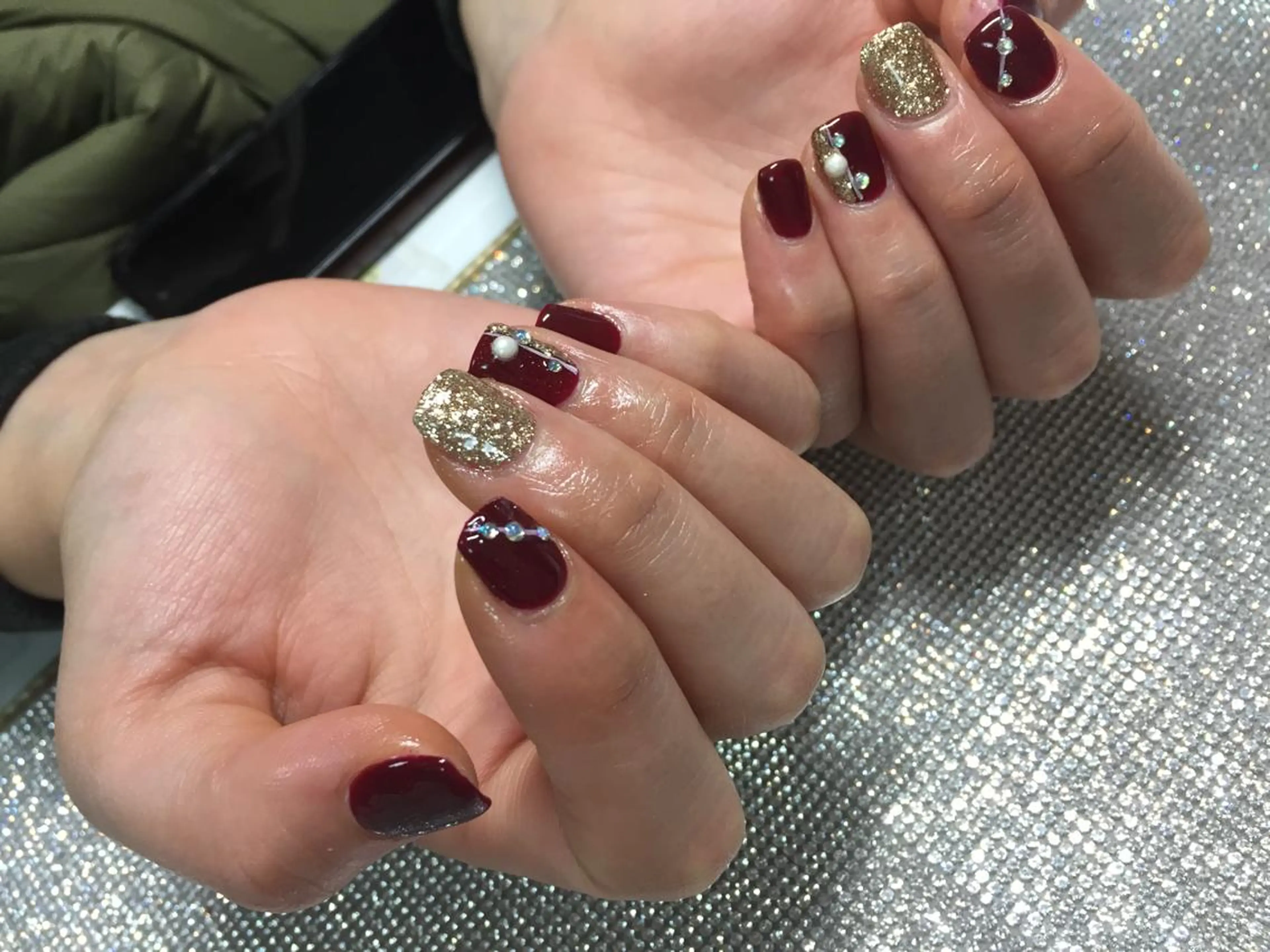 ネイル goldgleams ちなのネイルデザイン