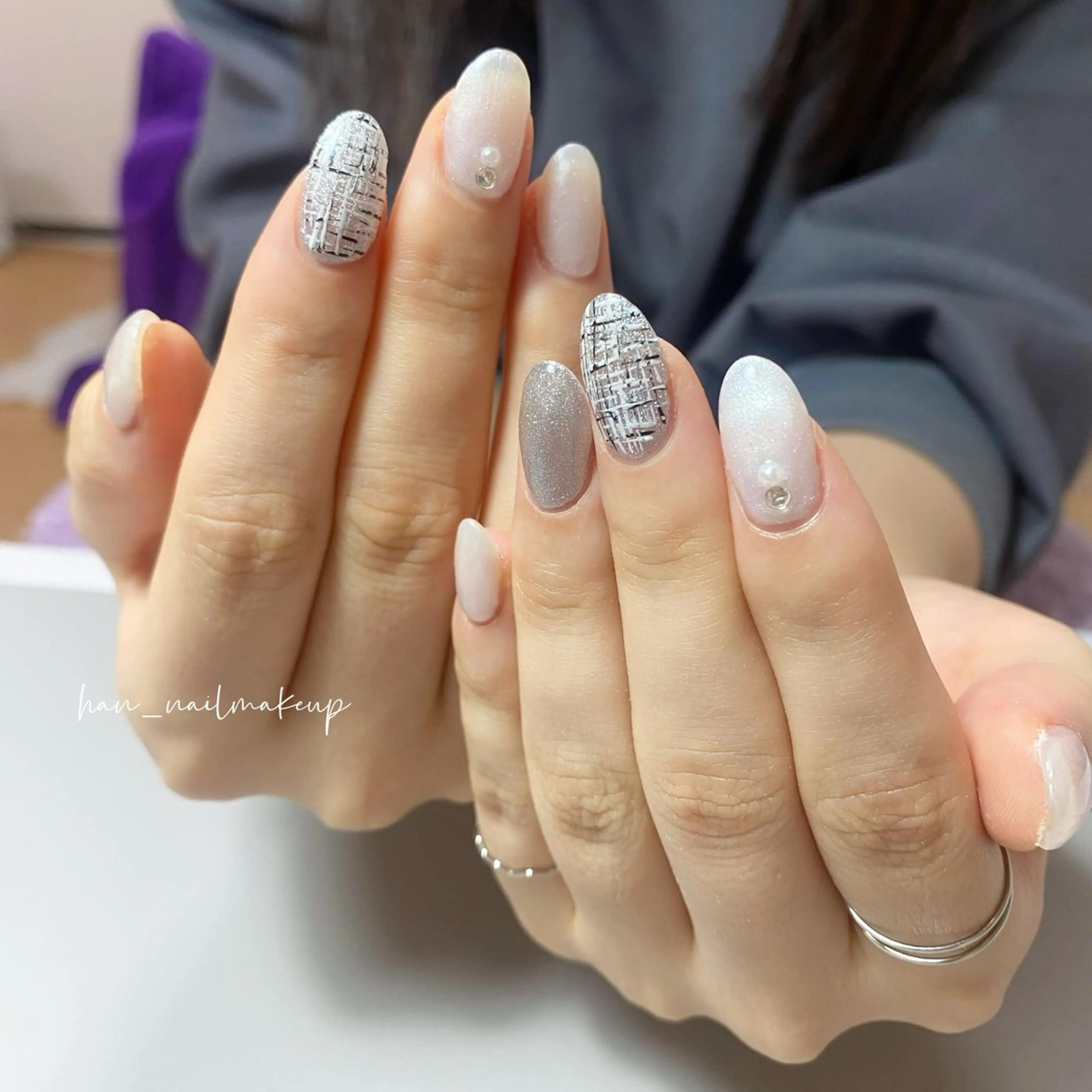 ネイル アートネイル ジェルネイル 持ち込み スカルプネイル ハンドネイル Han Nail 【y&m】のネイルデザイン