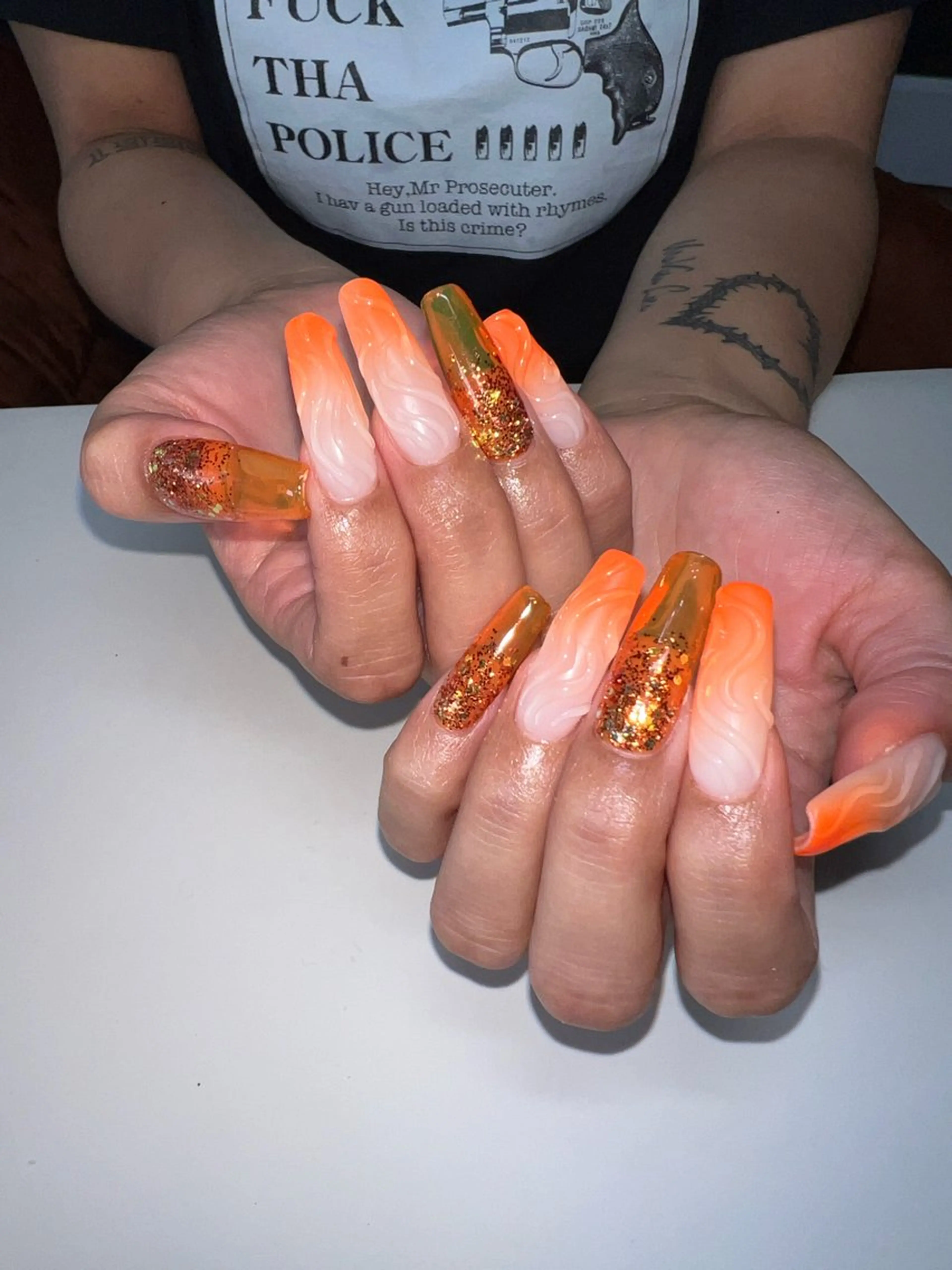 ネイル クリアネイル ジェルネイル ラメ(グリッター) 持ち込み スカルプネイル NAILSTUDIO401所属・ジェルチップ長さだし 専門ネイルサロンのネイルデザイン