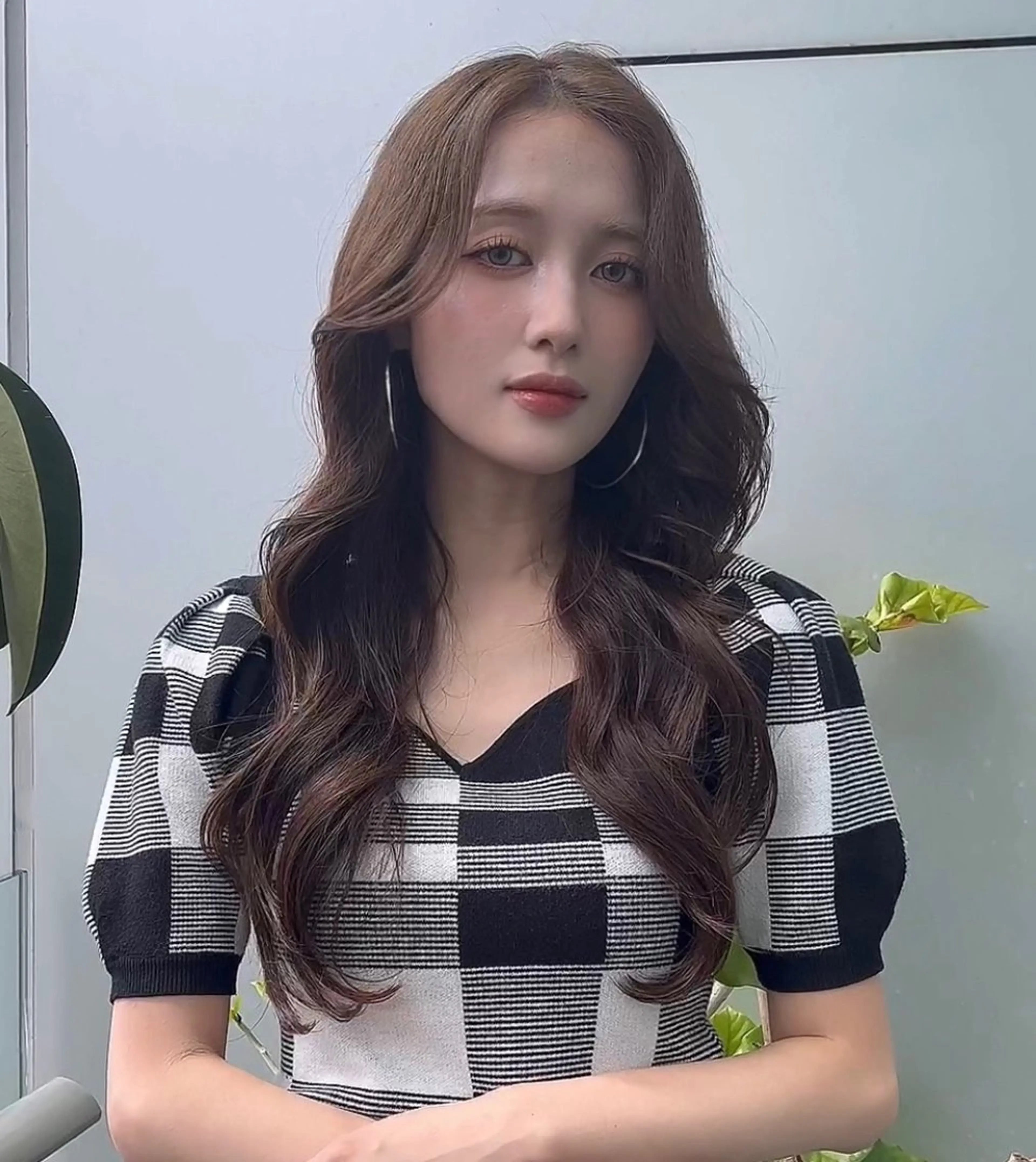 ミディアム カラー カット ヘアカラー トリートメント 🌫️大人韓国ヘア 🌫️naoyaのヘアスタイル