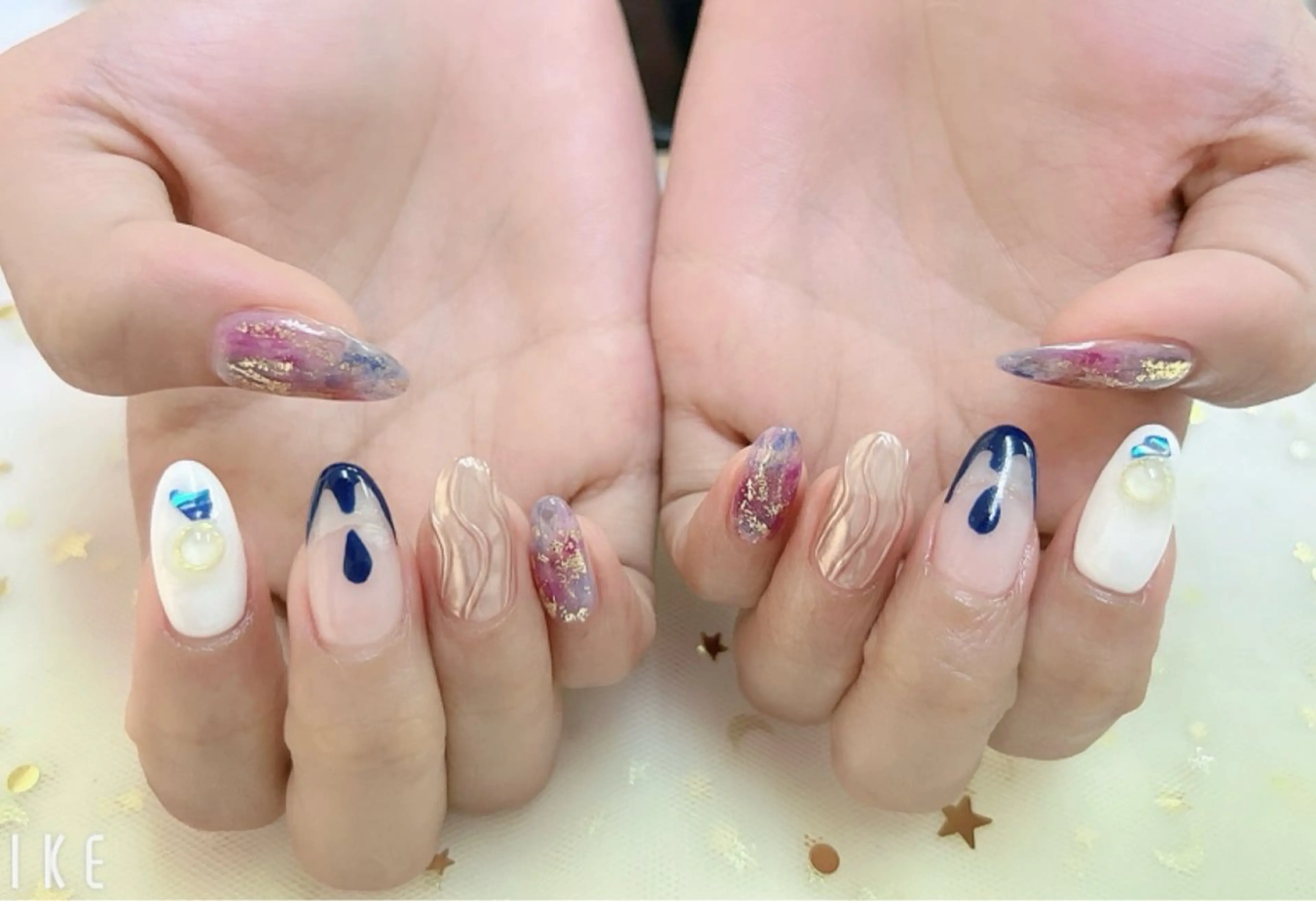 ネイル ハンドネイル 上福岡 らんらんのネイルデザイン