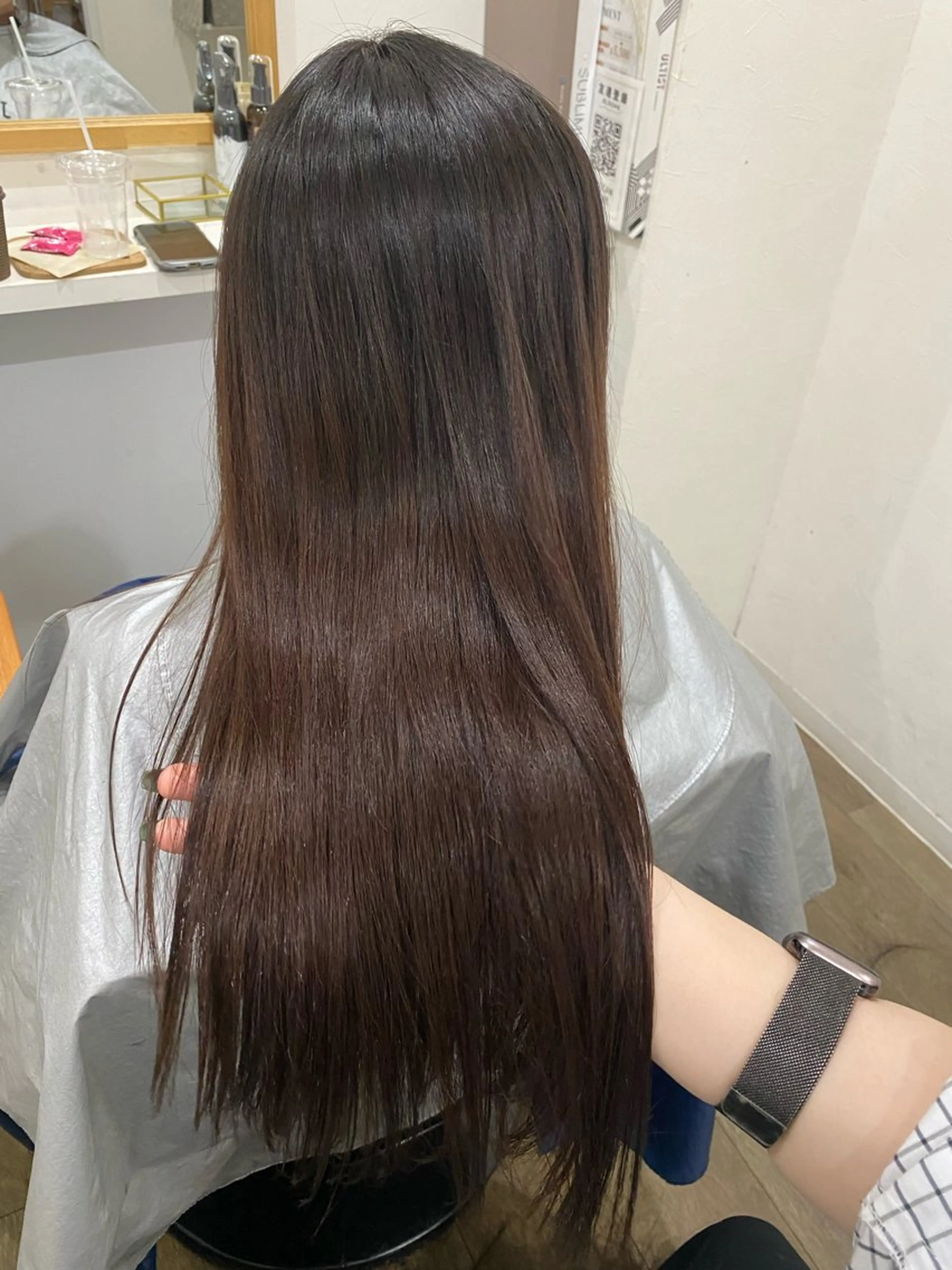 ロング カット 縮毛矯正 Jewel Box東梅田所属・髪質改善サロン 梅田/ヨナミネのヘアスタイル