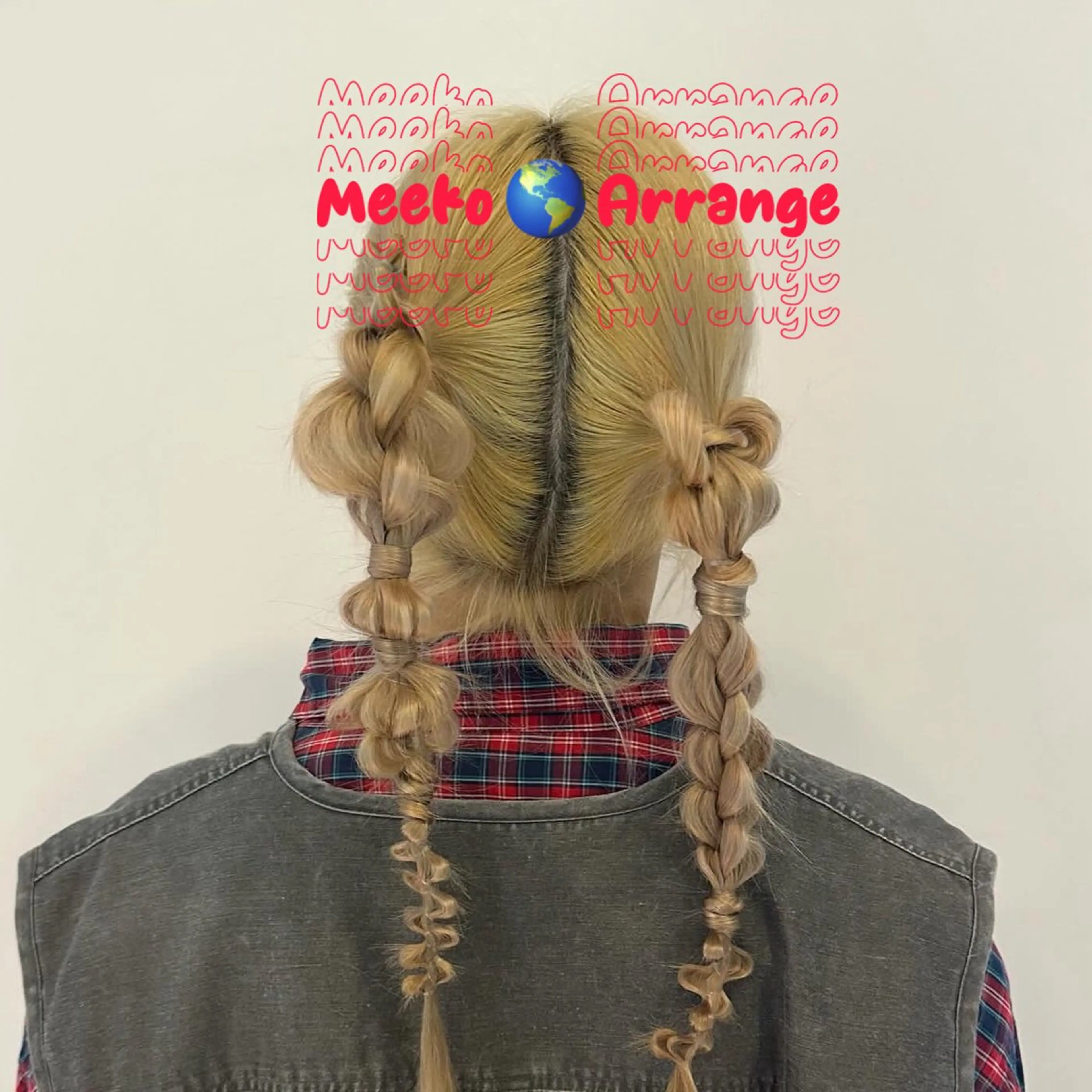 ロング ヘアアレンジ ロング ヘアセット 🌼ピンク/レッド/ アレンジ/Mei🌼のヘアスタイル