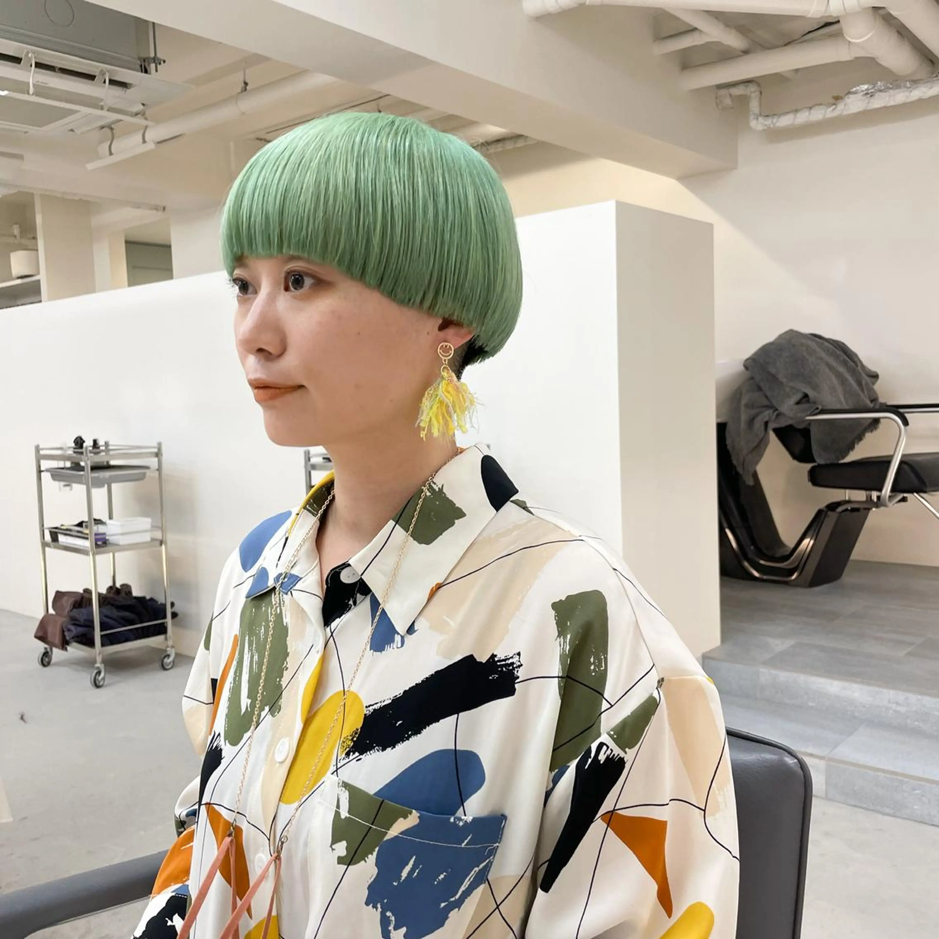 ショート 可愛いパーマスタイル といえばISSEYのヘアスタイル