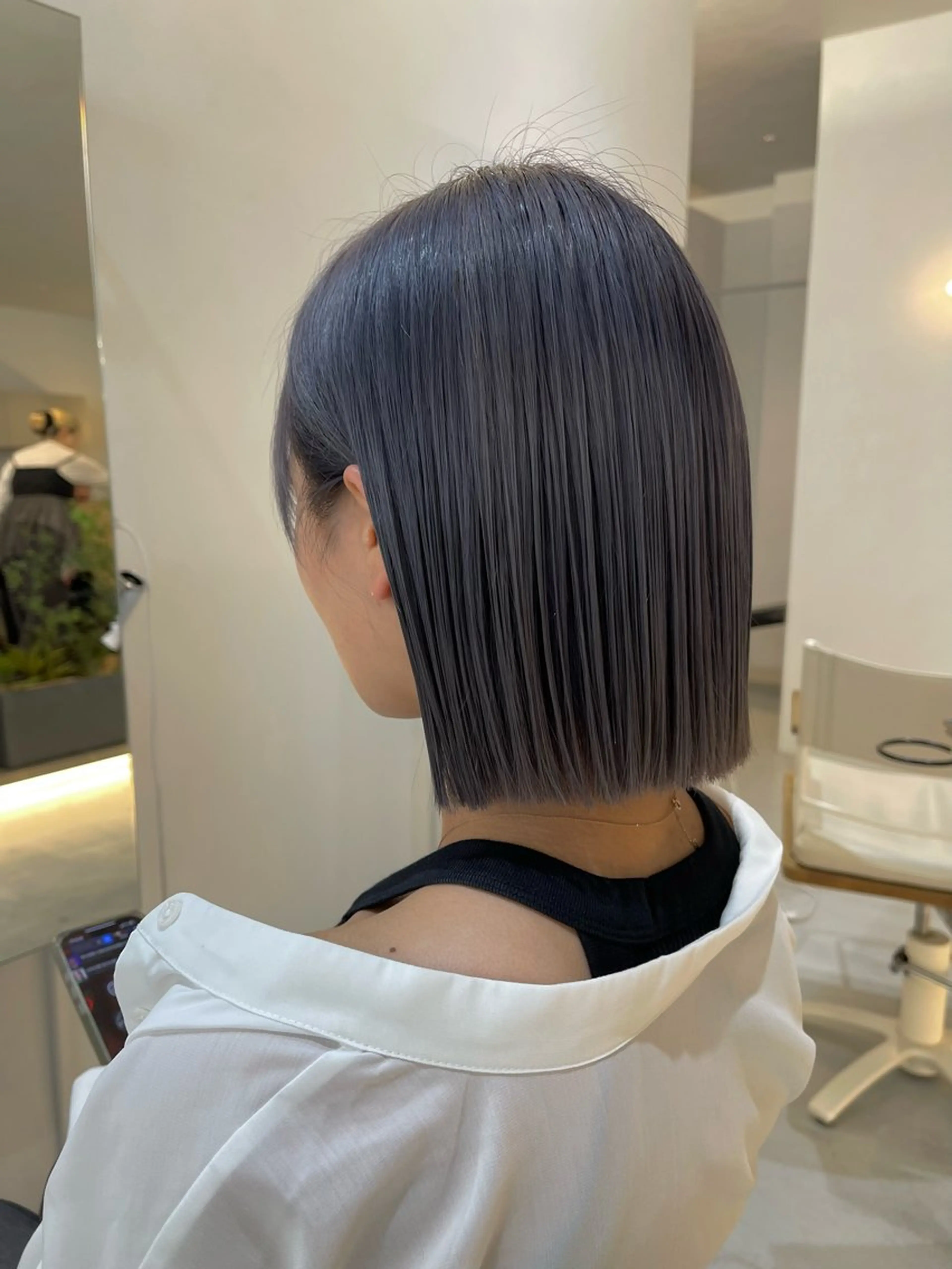 ミディアム カラー 柴田泰秀sotti. 髪質改善/ブリーチのヘアスタイル