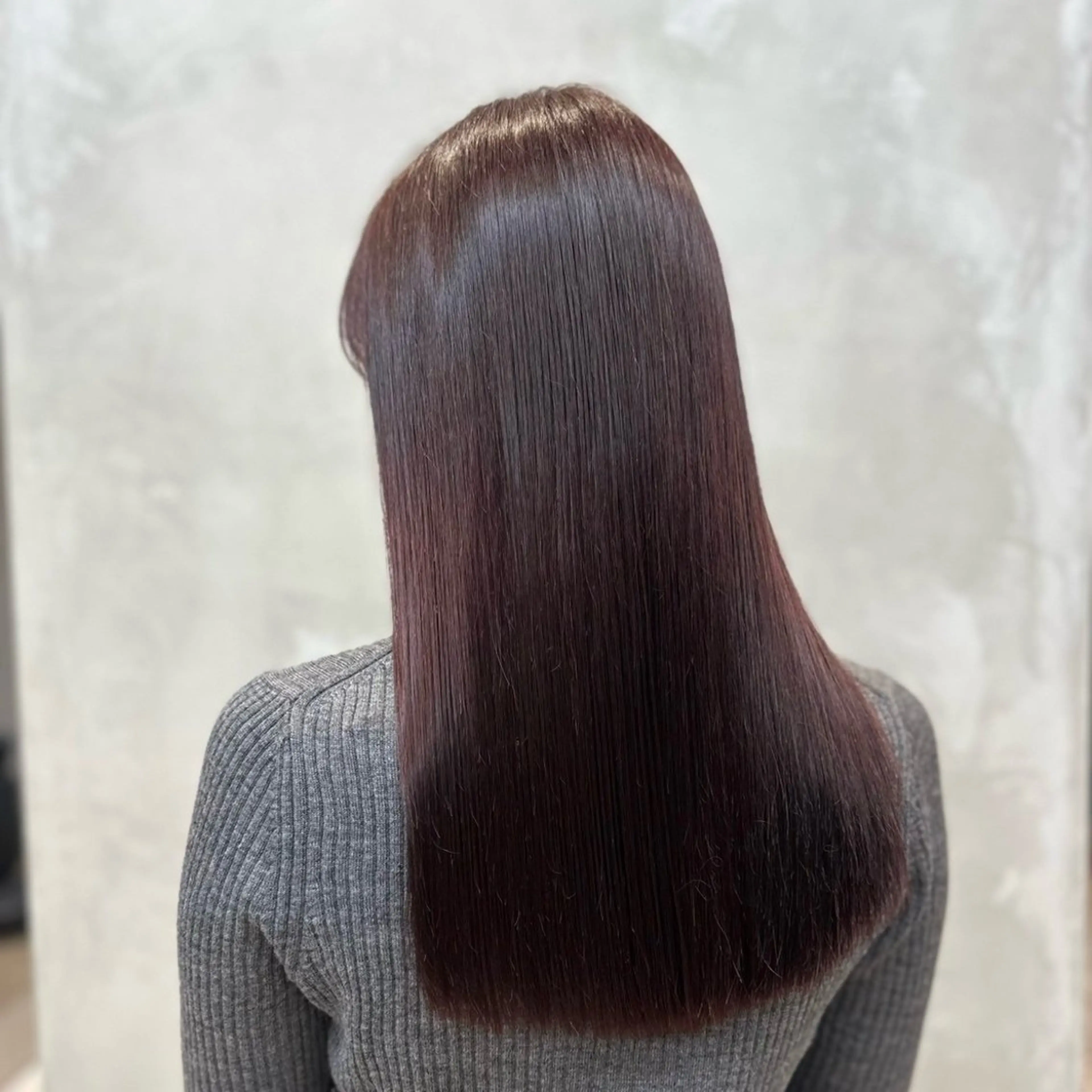 ロング 縮毛矯正 ひなた / elima調布のヘアスタイル