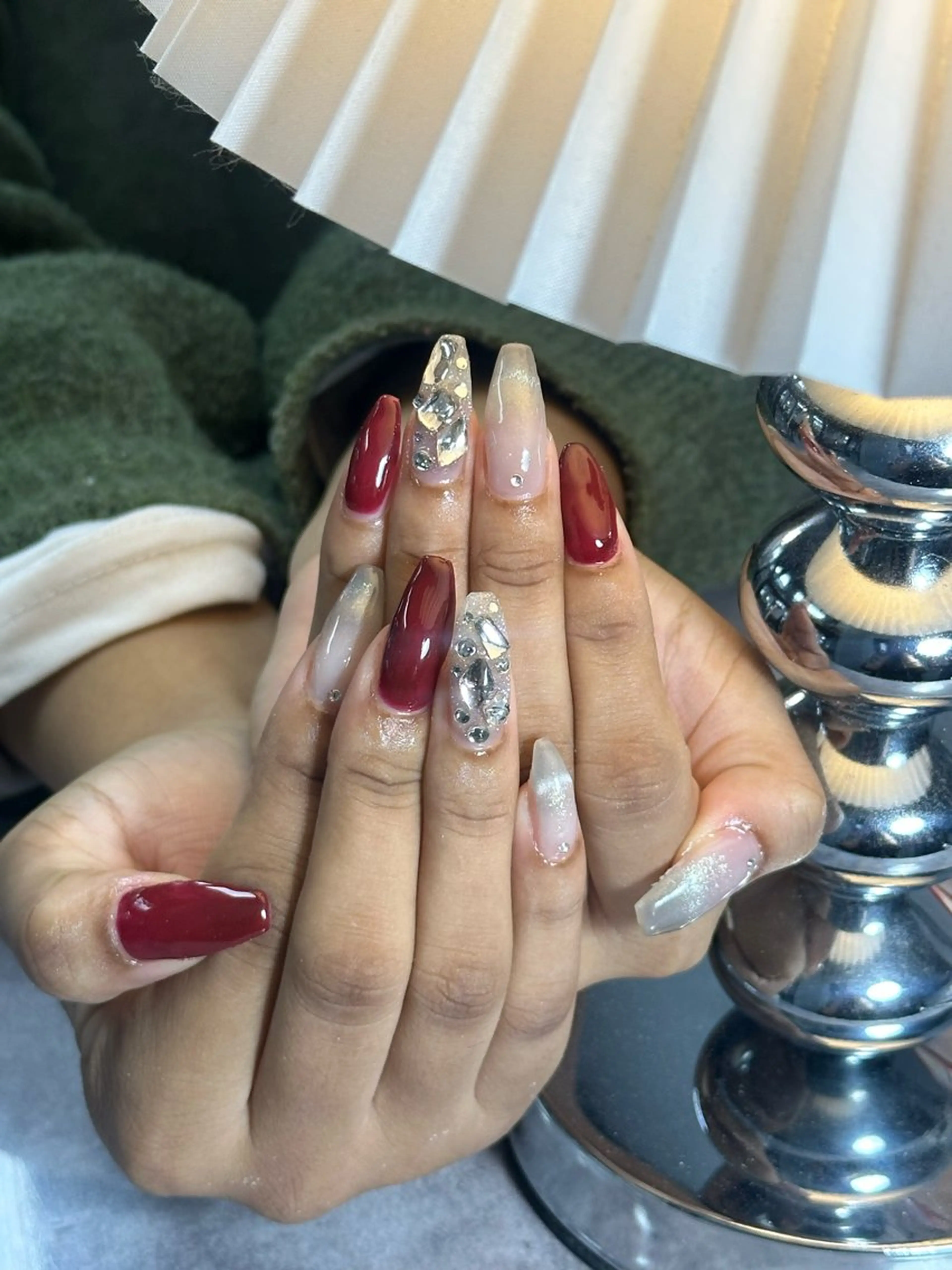 ネイル アートネイル ジェルネイル グラデーション パラジェル ワンホンネイル ハンドネイル if Hair＆Nail Salon所属・IKA /海外ネイル /個性派/ワンホンのネイルデザイン