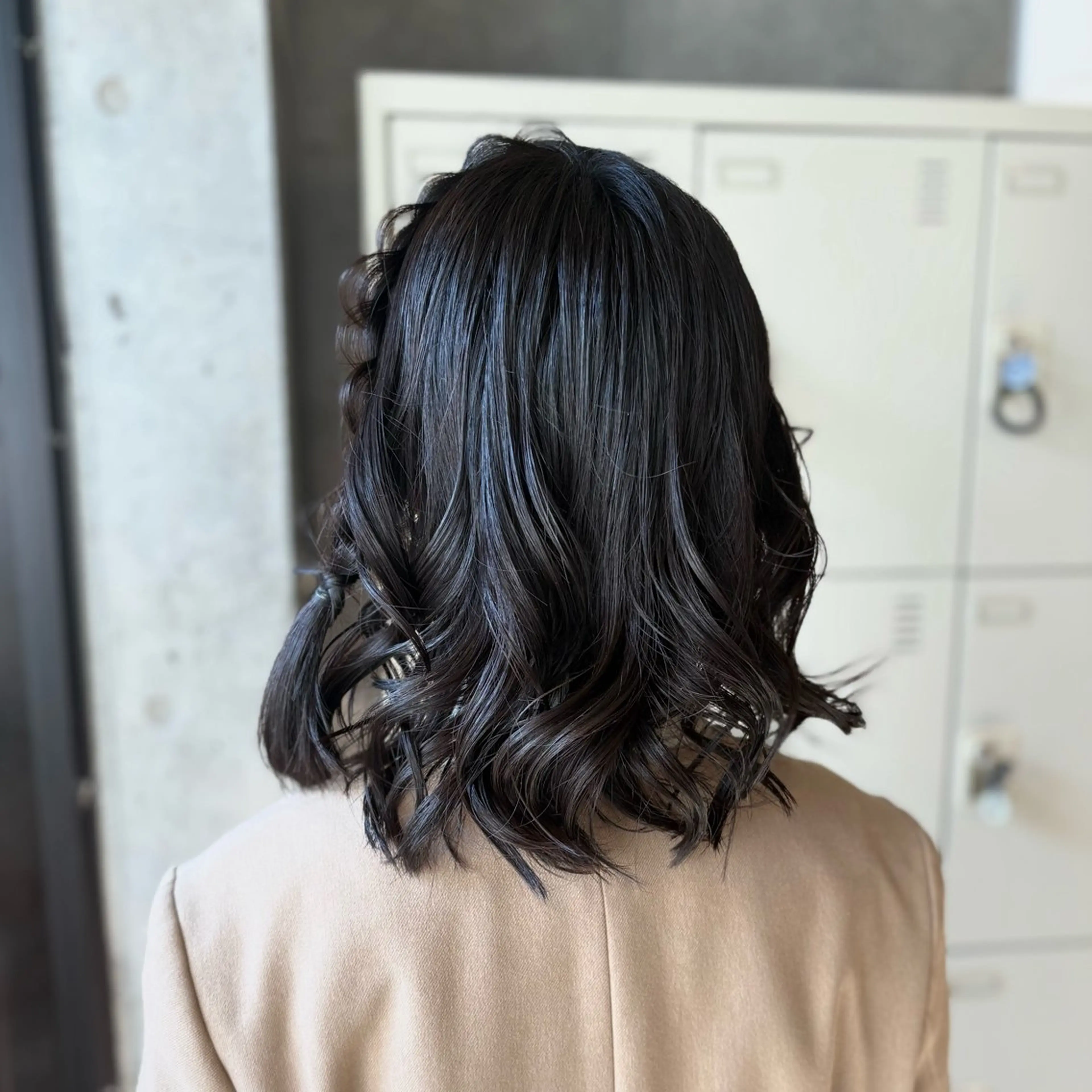 ミディアム ヘアアレンジ ヘアセット ANLY. 明治神宮前所属・うる艶/透明感カラー 🐇🤍もものヘアスタイル