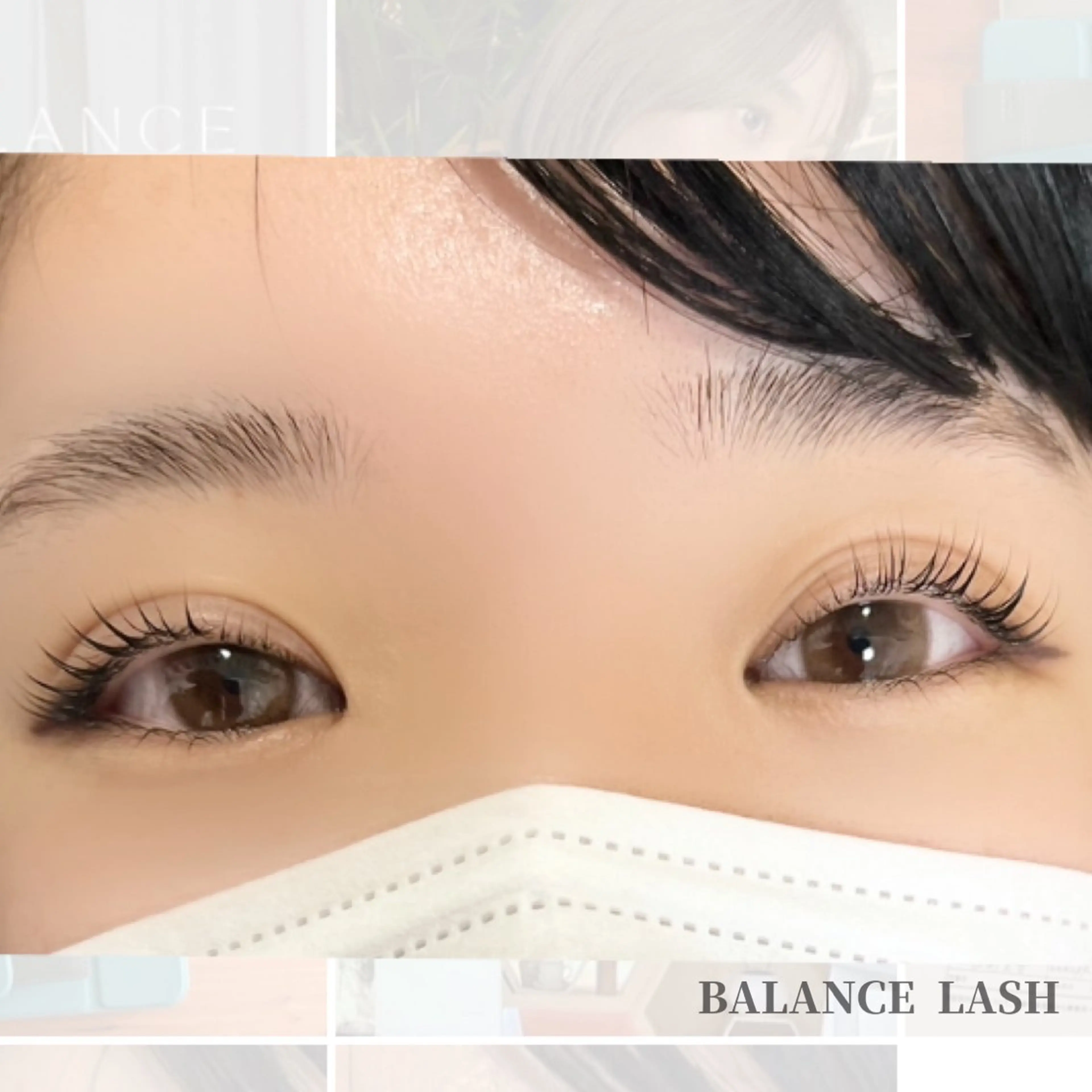 マツエク・マツパ BALANCE LASHのマツエク・マツパデザイン