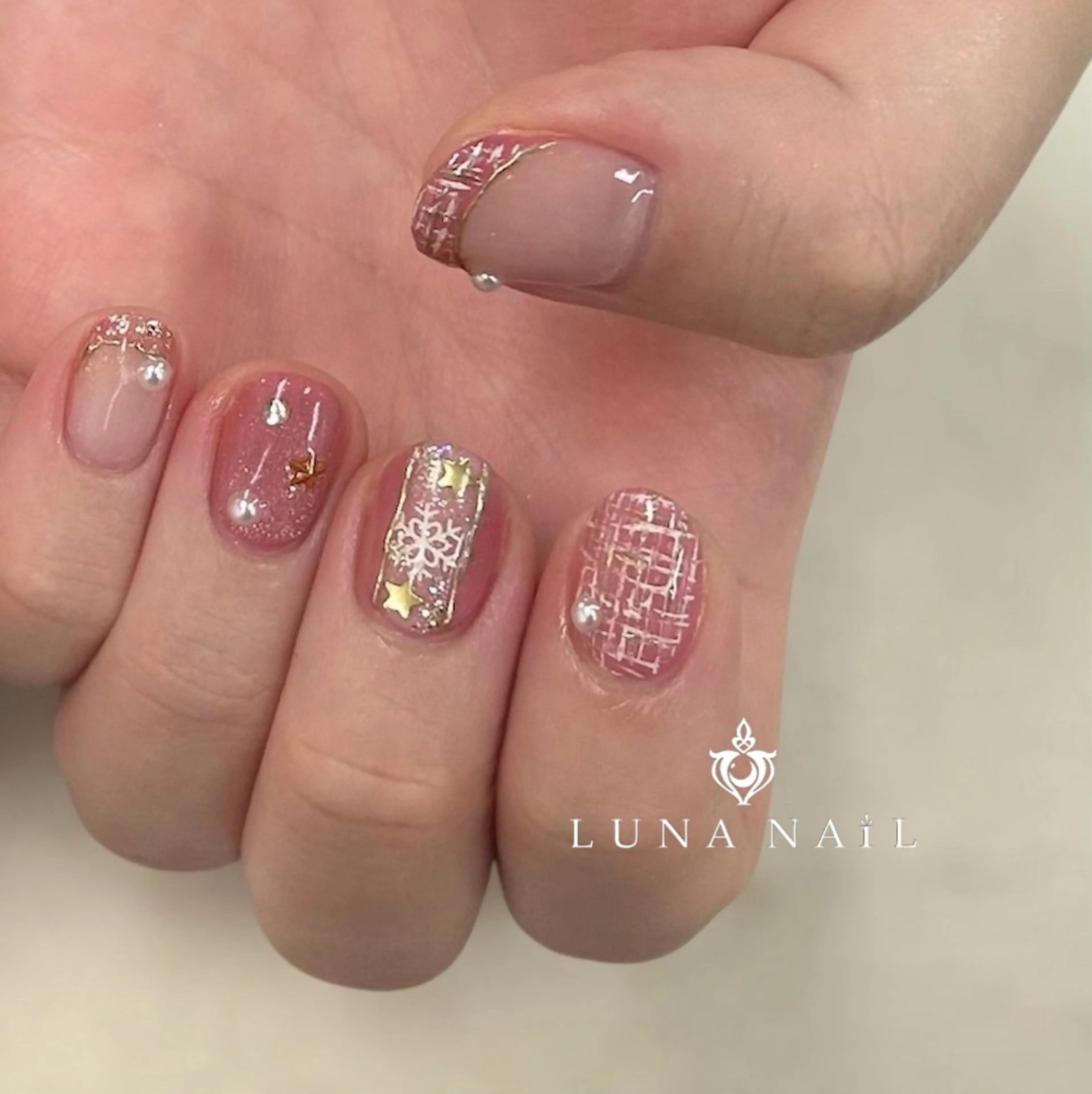 ネイル ハンドネイル アトリエ　ミモザ所属・いまむら あかりのネイルデザイン