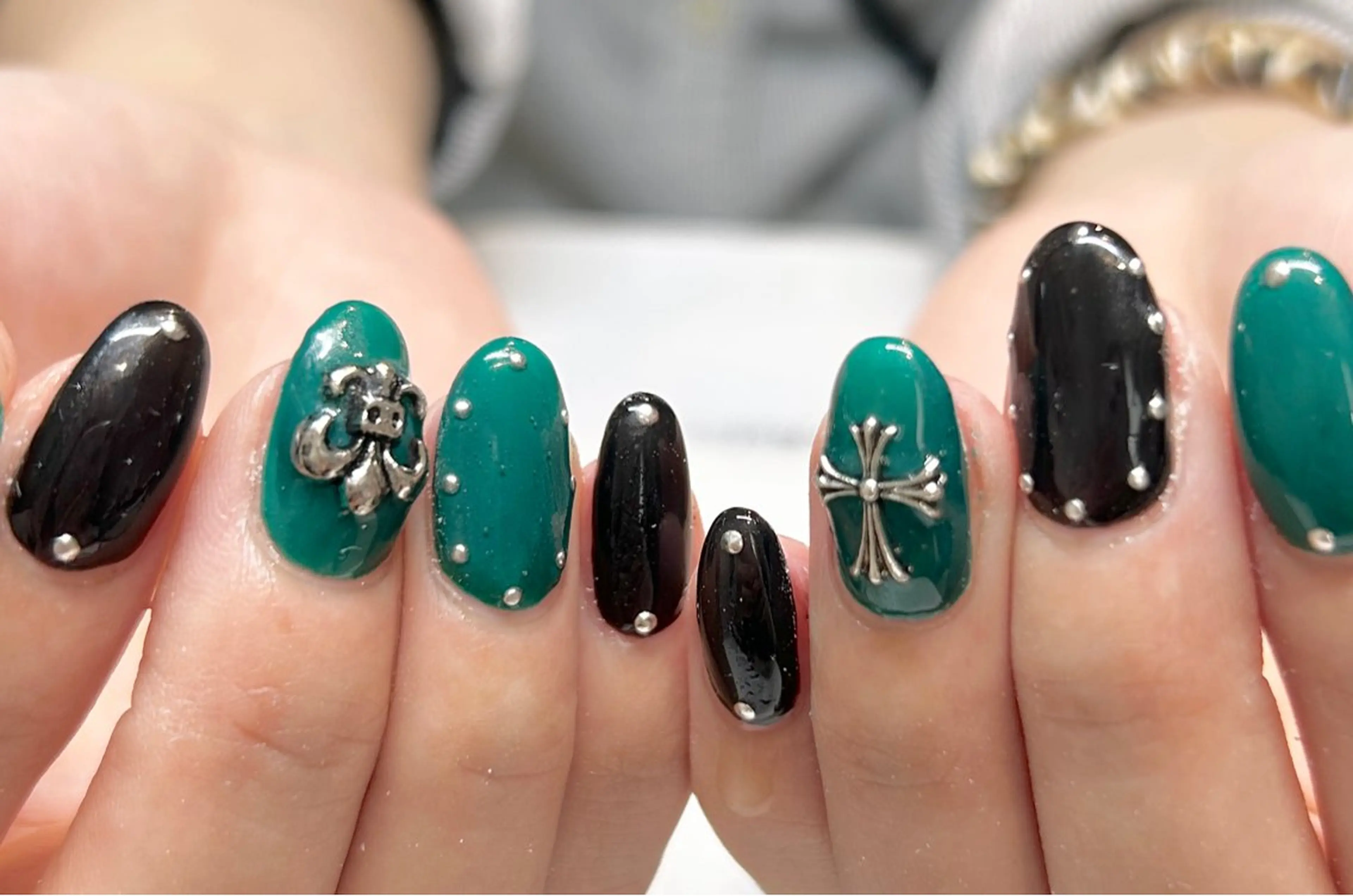 ネイル 長さ出し 持ち込み 春ネイル N.style所属・Ｎ. styleのネイルデザイン