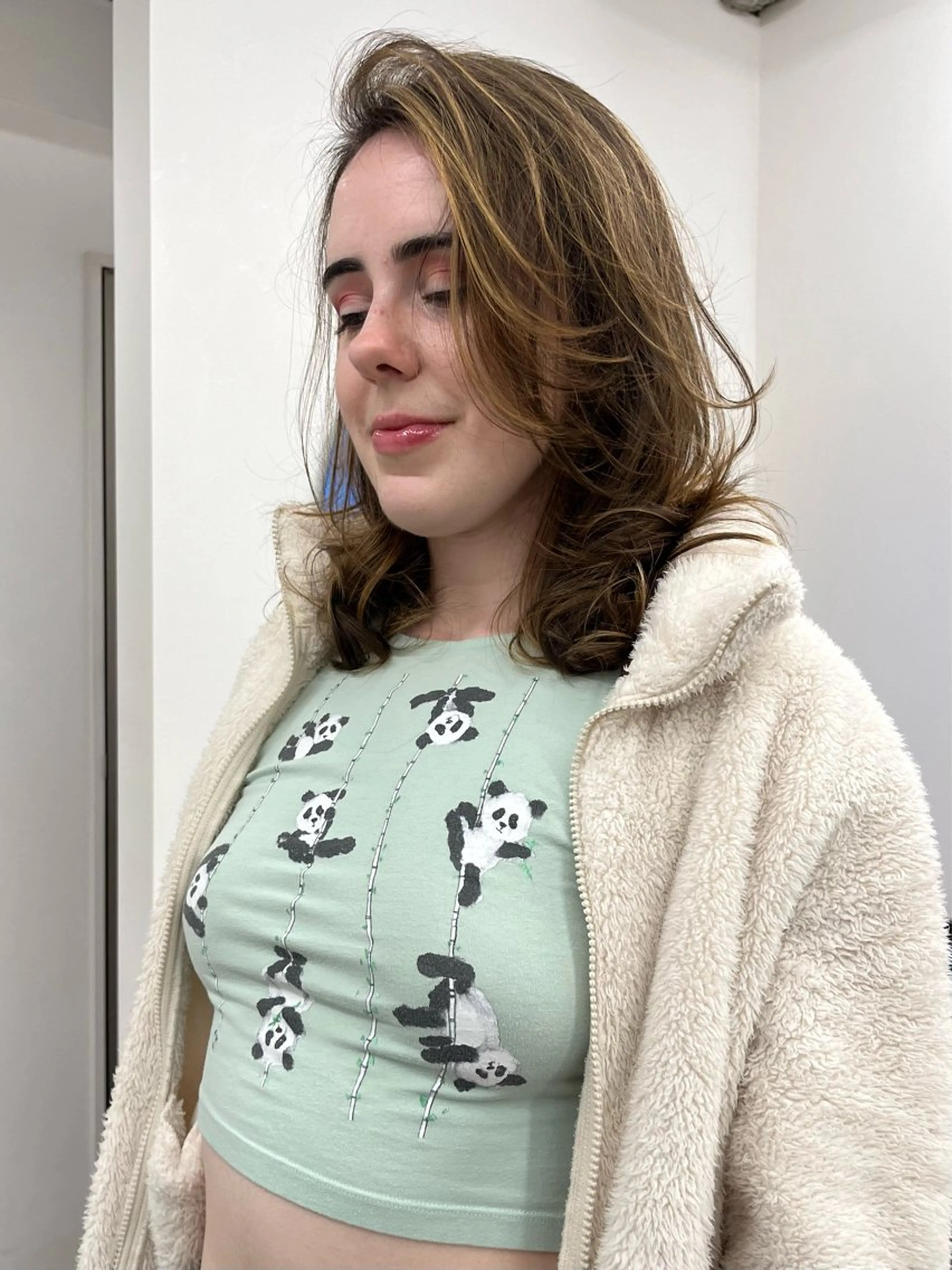 ミディアム カット ヘアカラー KEPKA ヤマグチ 天神 今泉のヘアスタイル