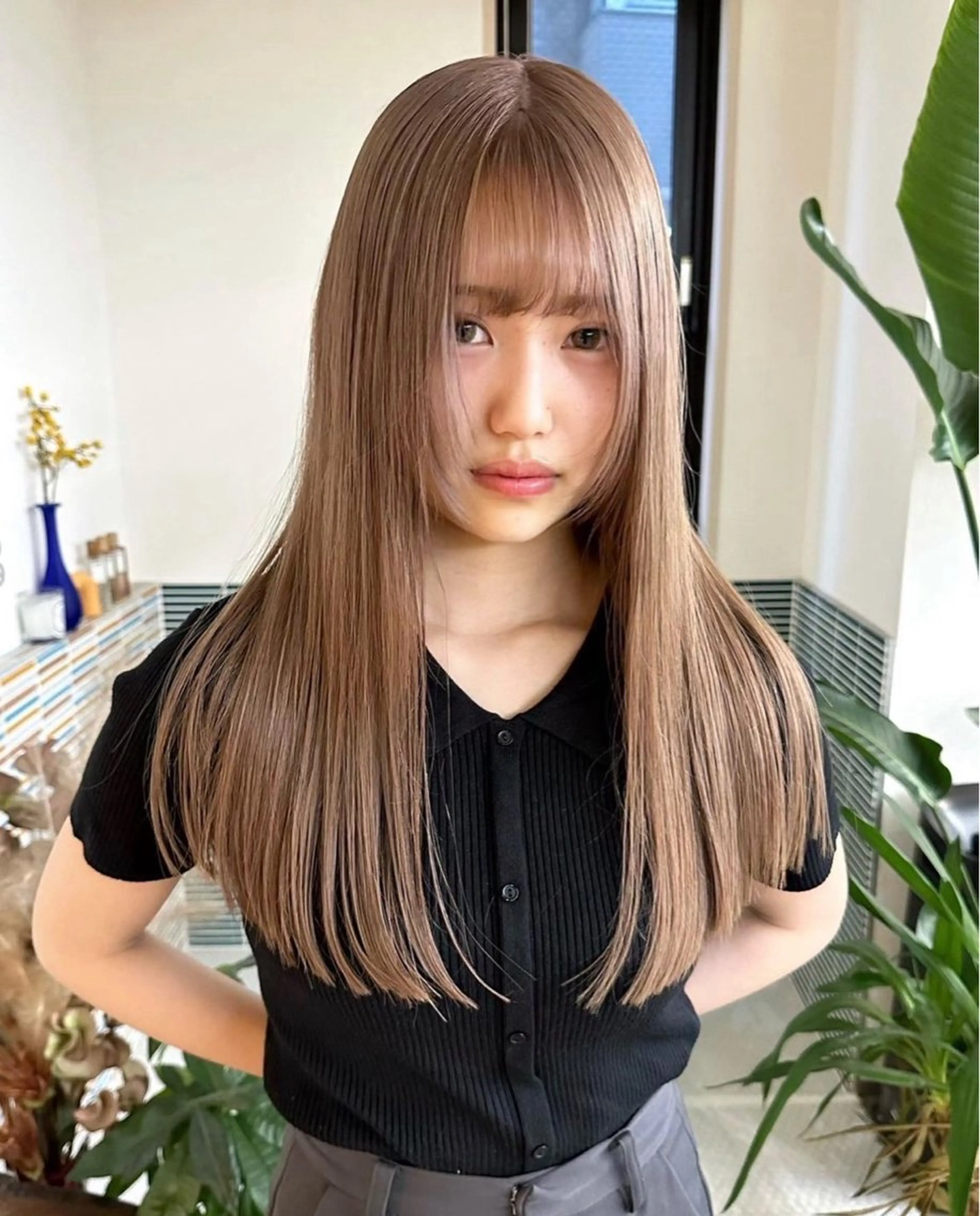 ロング カラー 大阪ハイトーン /MYUUのヘアスタイル