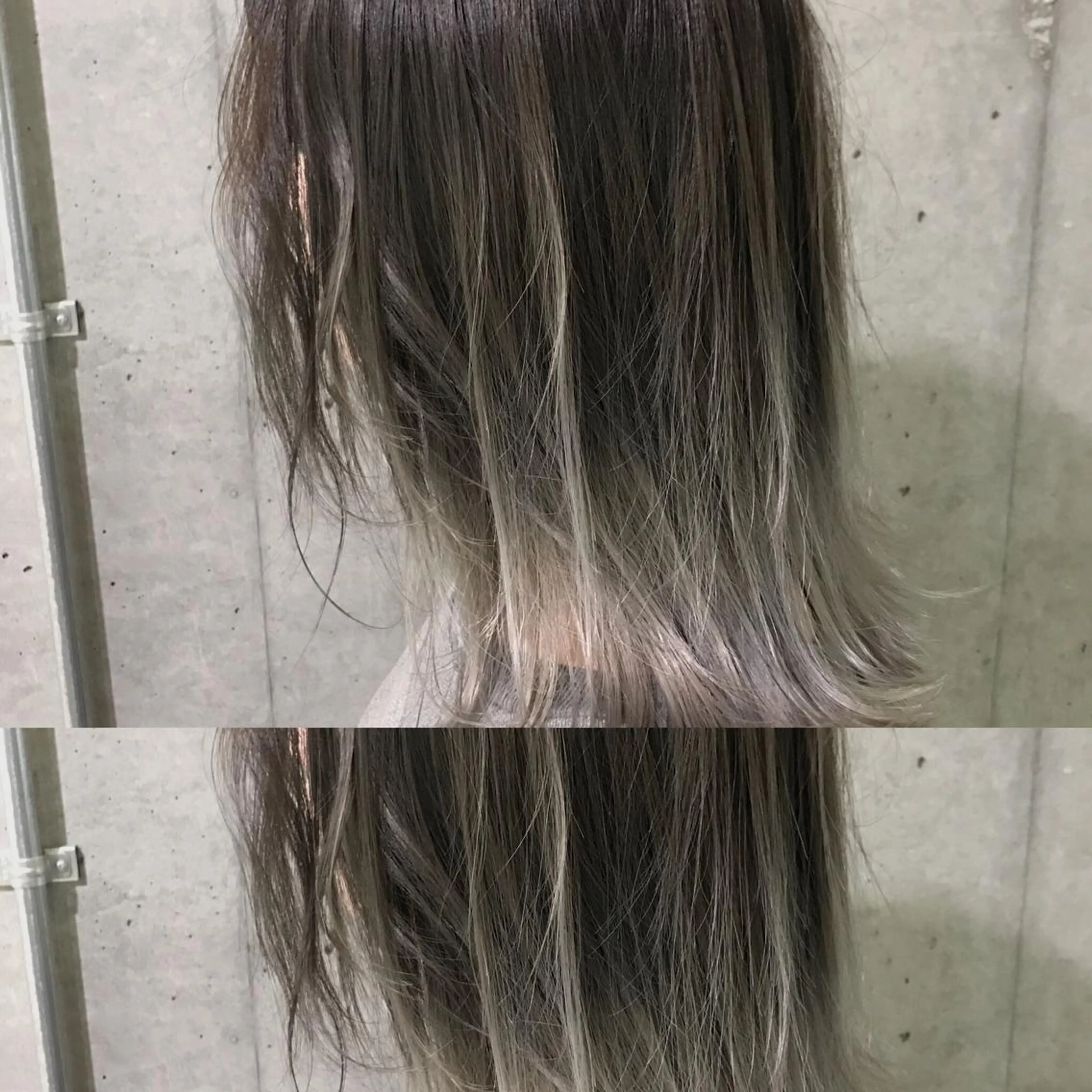 セミロング カラー 北千住でカラーNo1 高橋優輔のヘアスタイル