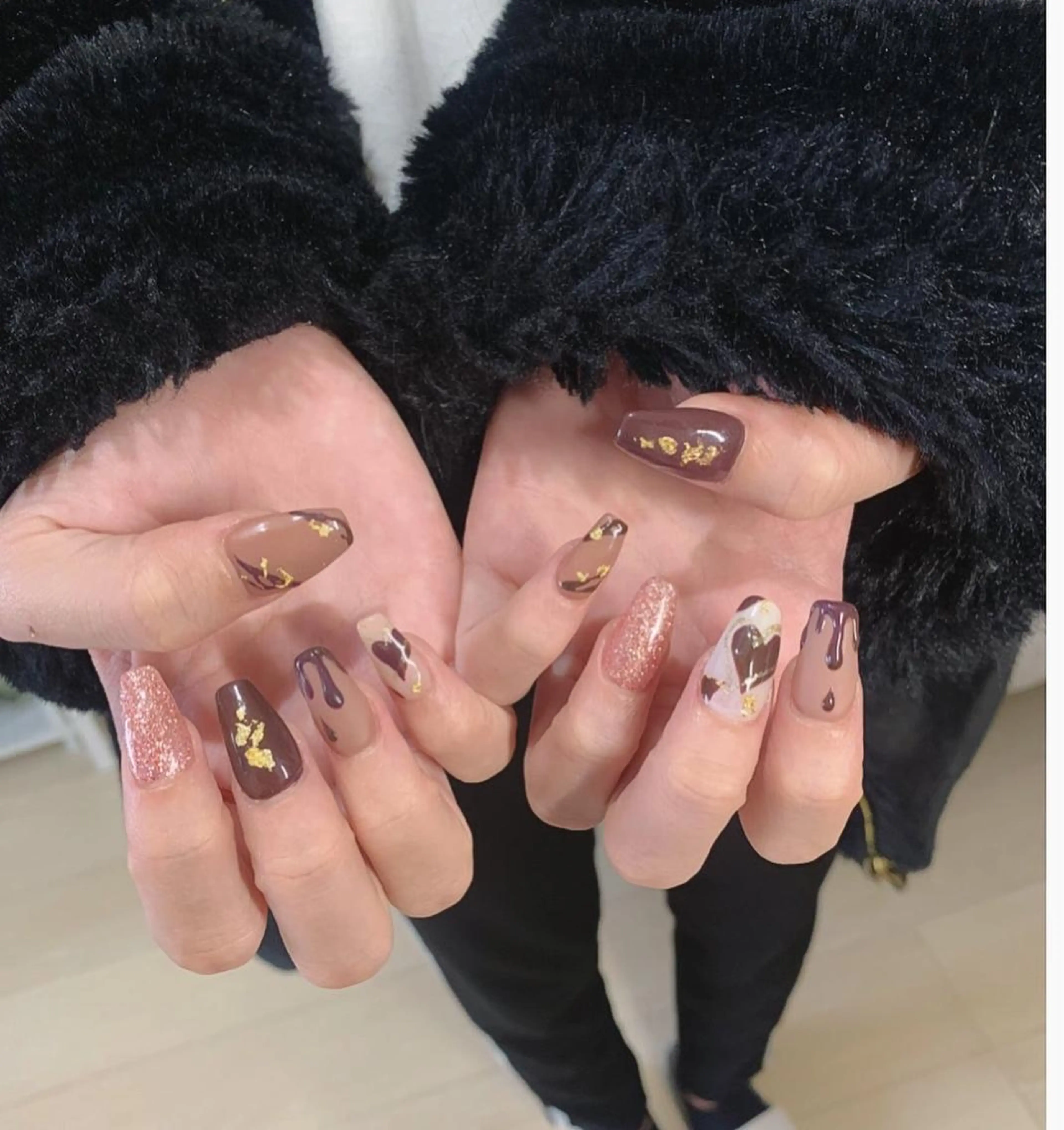 ネイル 長さ出し スカルプネイル *･*MIMnail 1号店･*:･*のネイルデザイン