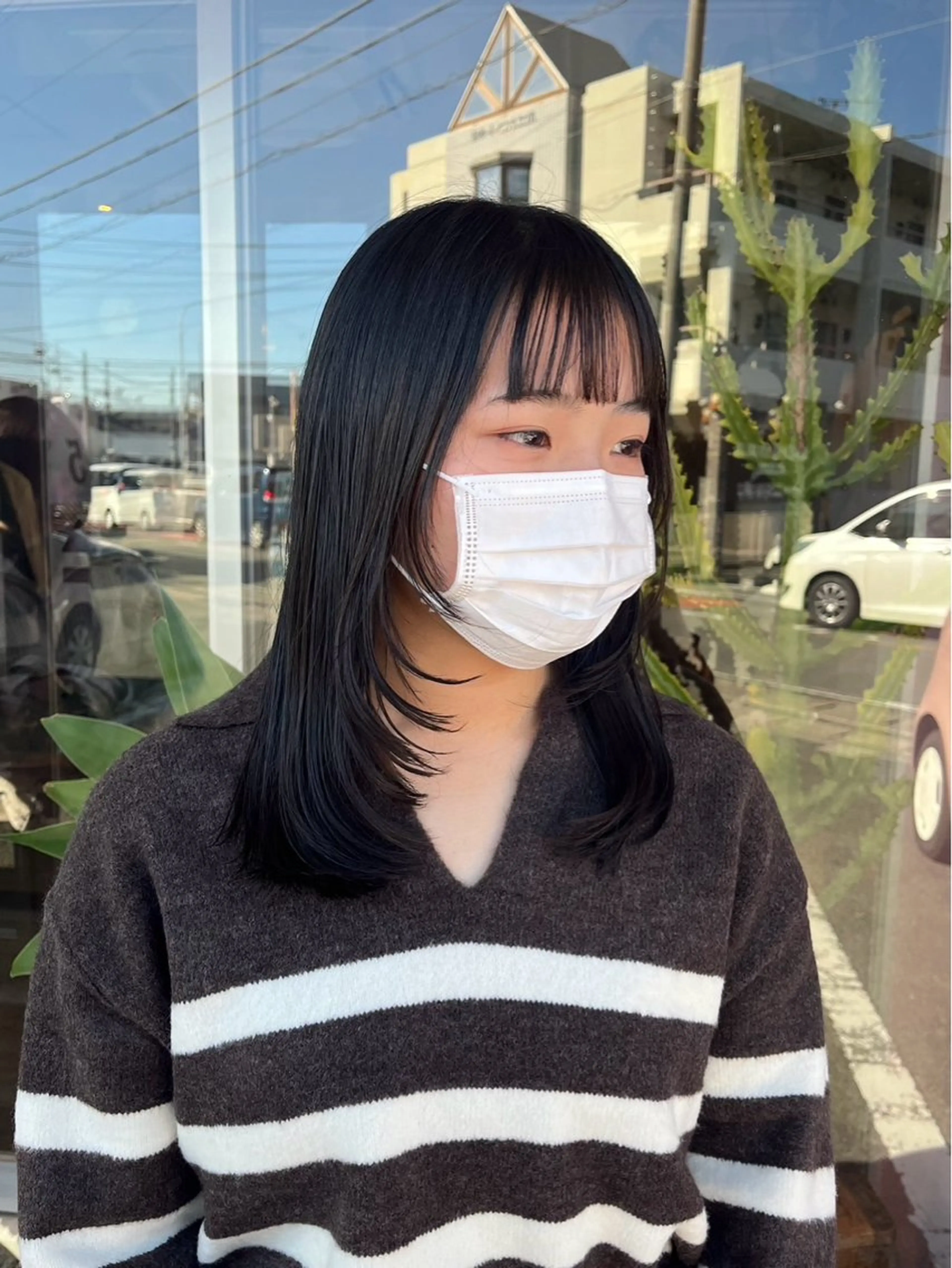 ロング 🩷愛咲🩷レイヤー /透明感カラーのヘアスタイル