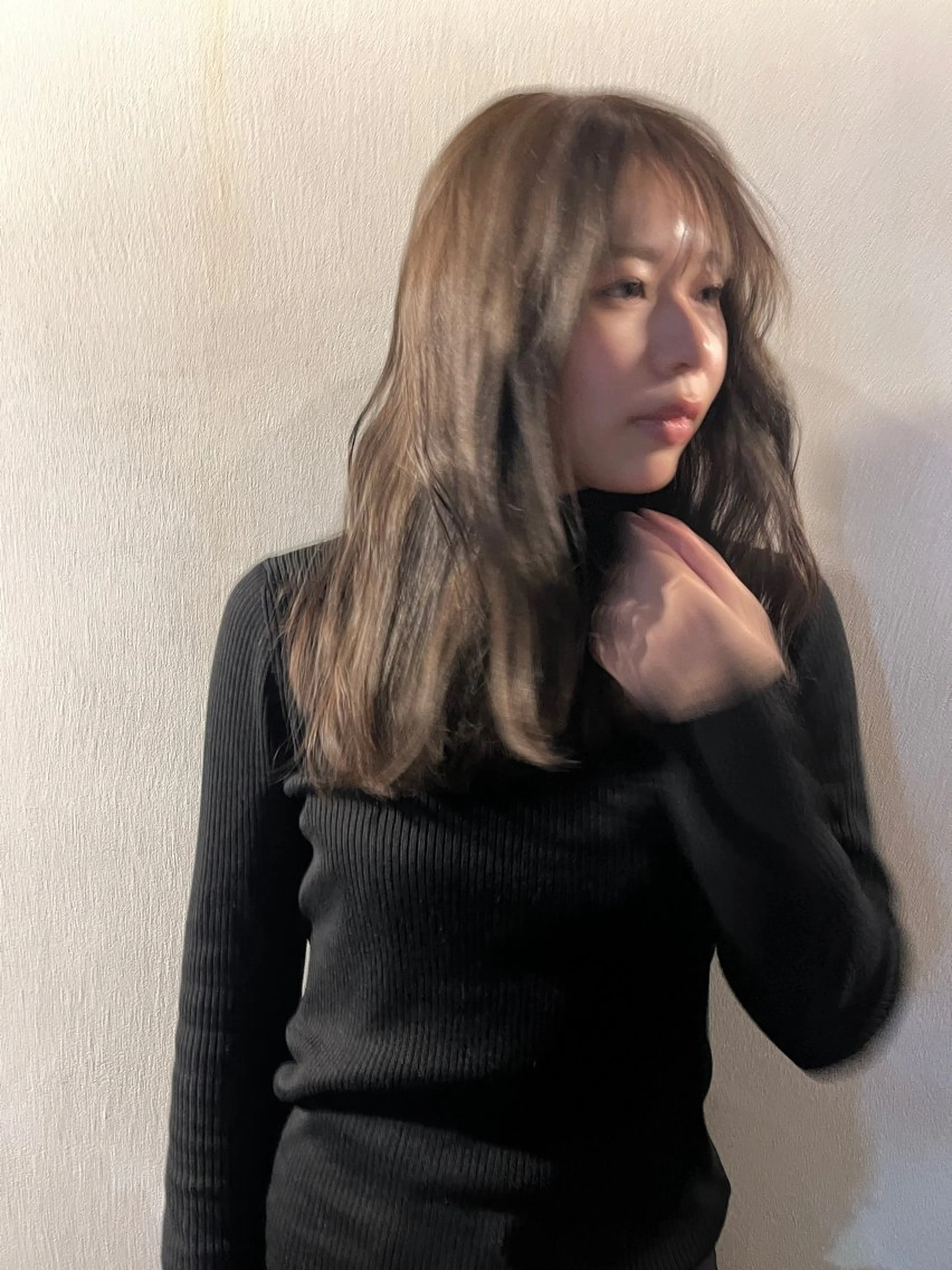 セミロング カラー パーマ特化/藤沢 /湘南/HYOのヘアスタイル