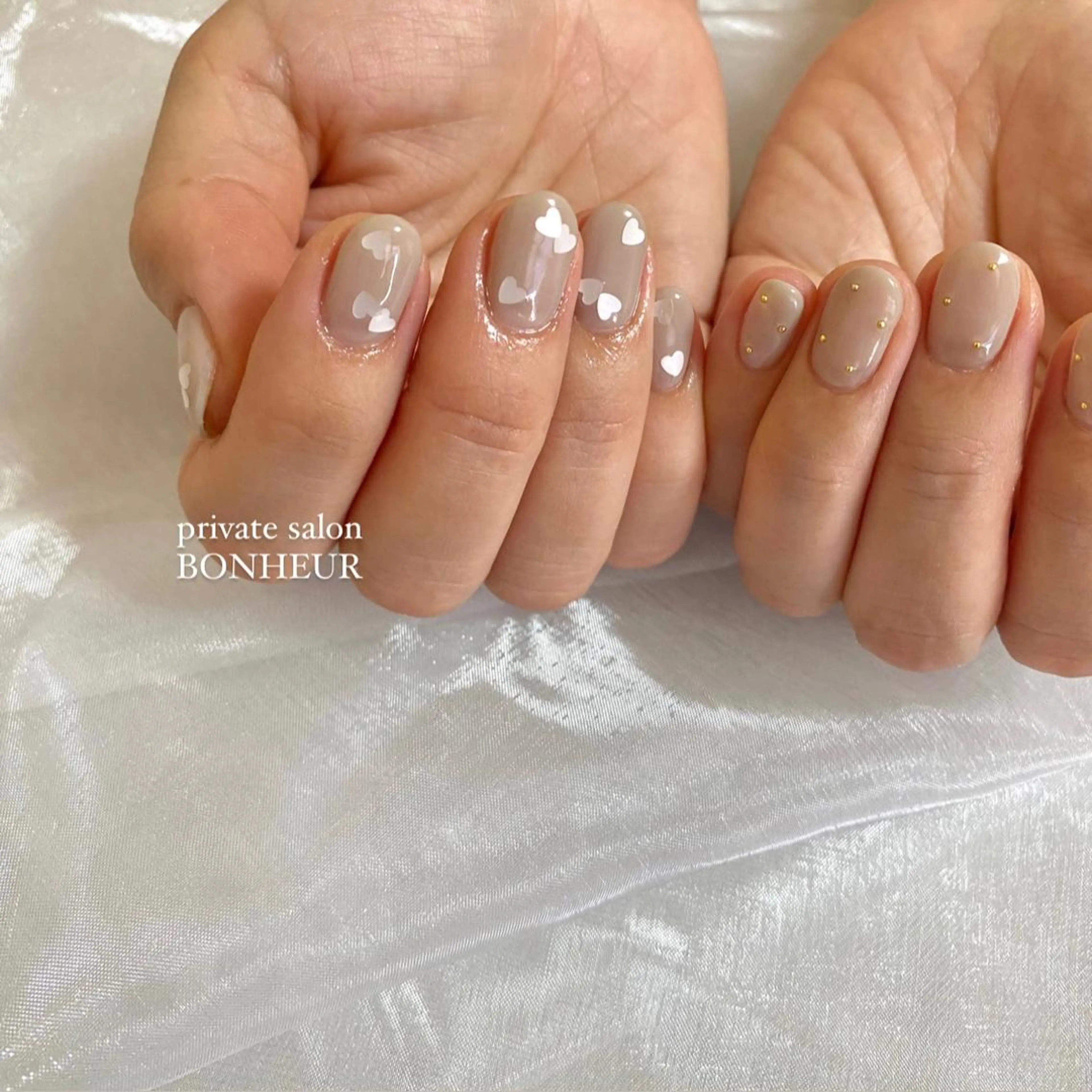 ネイル ハンドネイル BONHEUR Annaのネイルデザイン