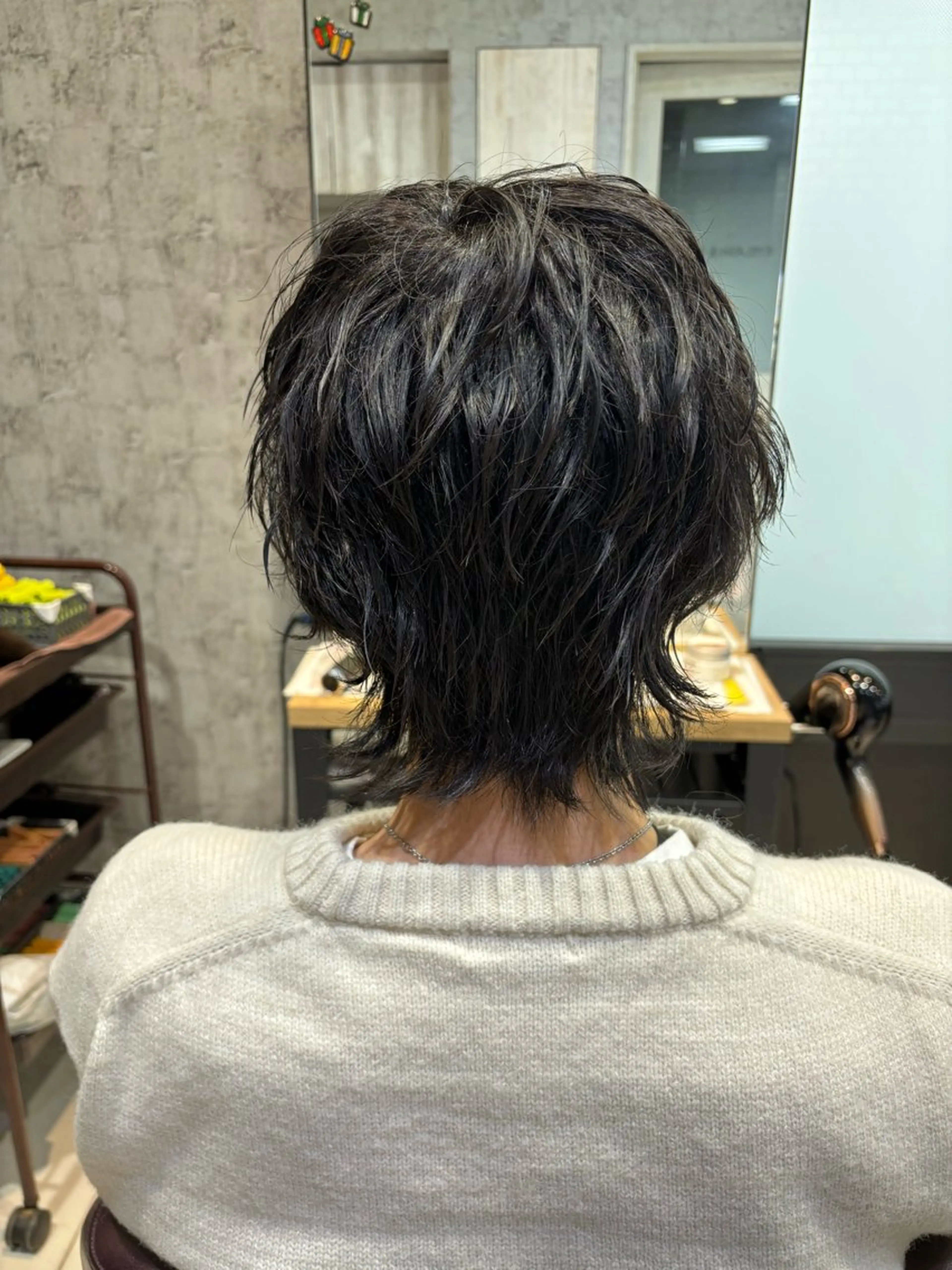 パーマ メンズ 韓国風/メンズ アイブロウワックスの眉毛・アイブロウイメージ