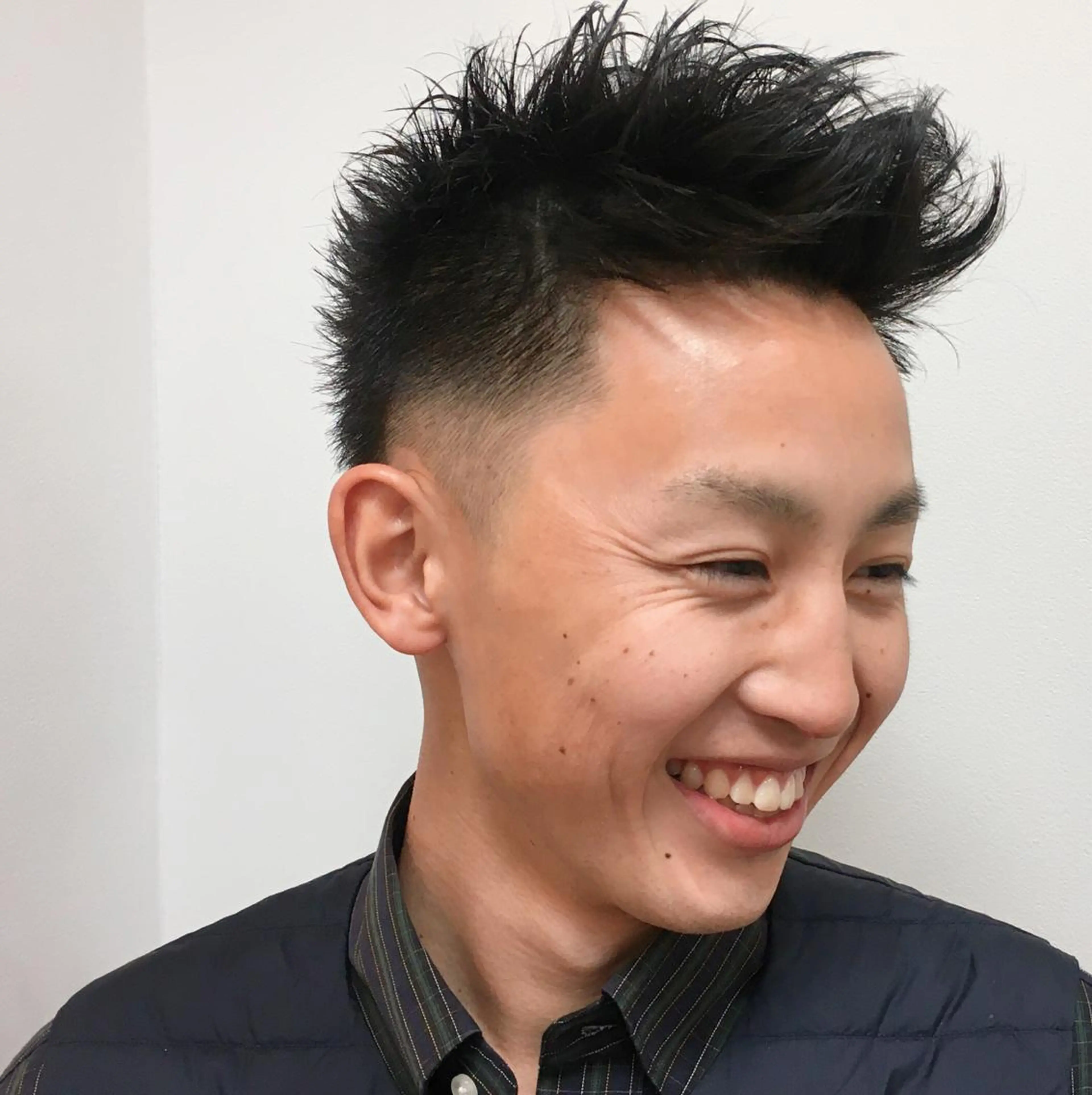 ショート パーマ メンズ メンズパーマ メンズベリーショート ベリーショート ショートヘア プラスト（カットモデル専用枠）所属・すごう こうへいのヘアスタイル