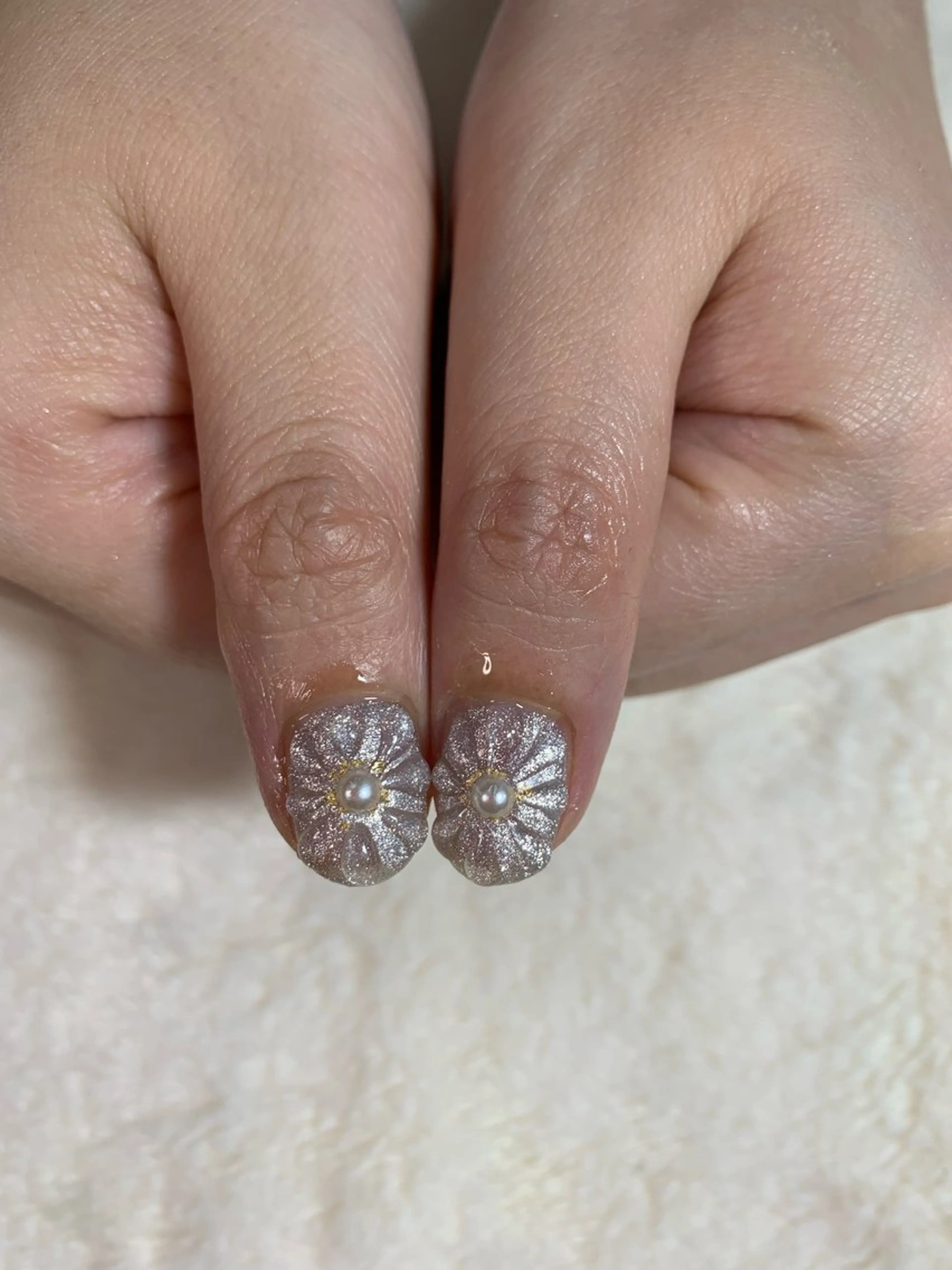 ネイル マグネットネイル ぷっくりネイル ハンドネイル 北川 恭子のネイルデザイン