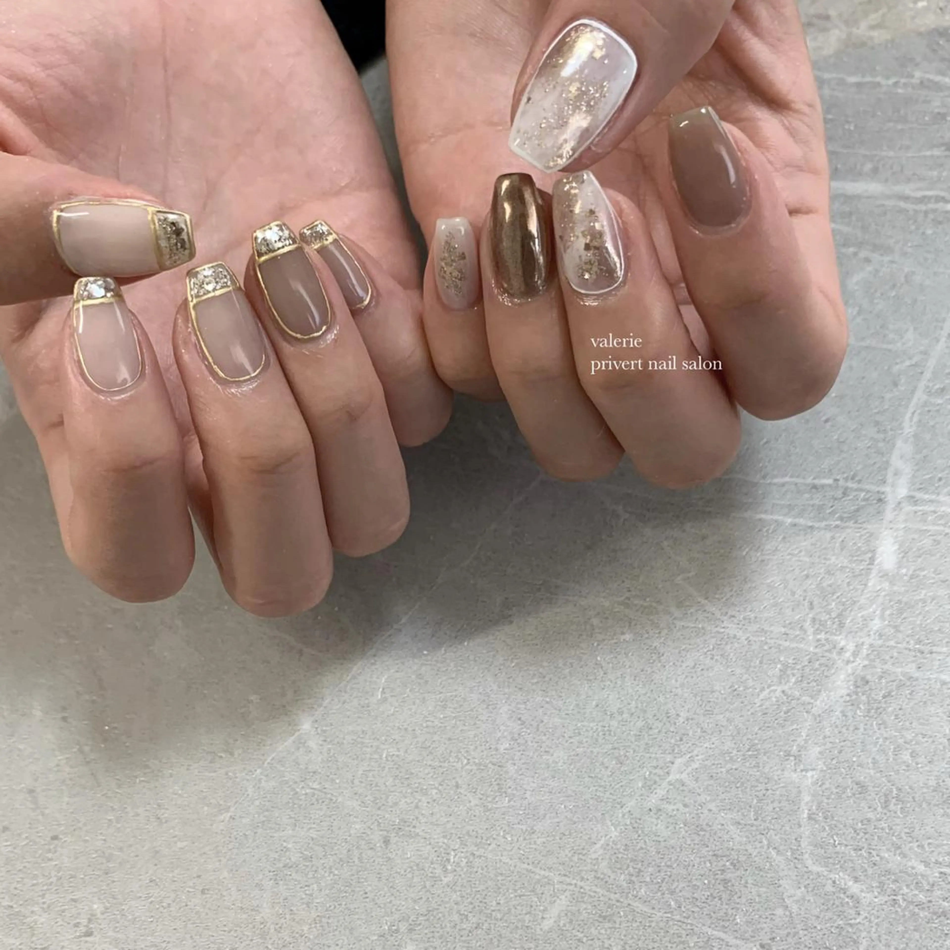 ネイル private nailsalon valerie所属・valerie /  miyuのネイルデザイン