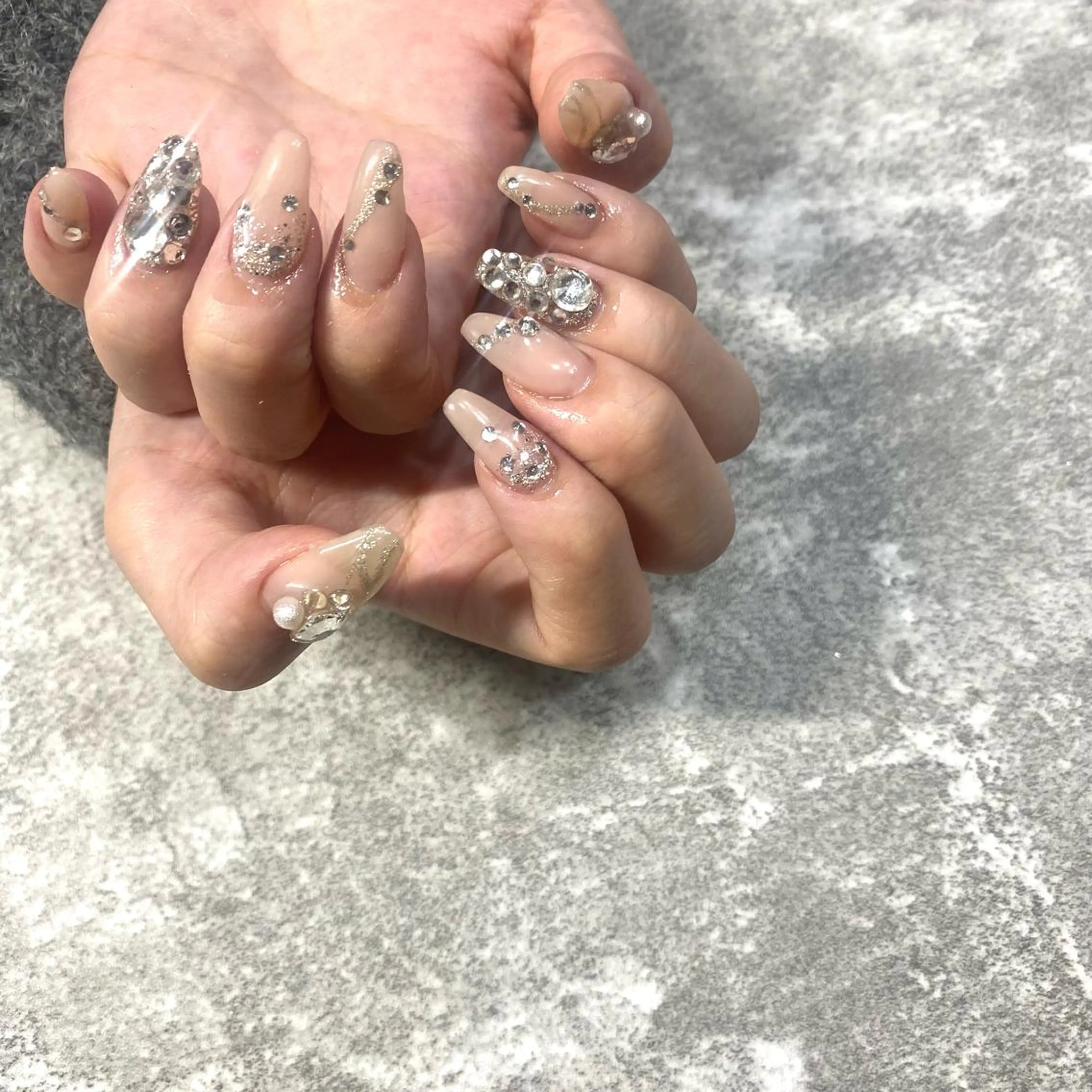 ネイル キラキラネイル ハンドネイル ★Rinail... .のネイルデザイン