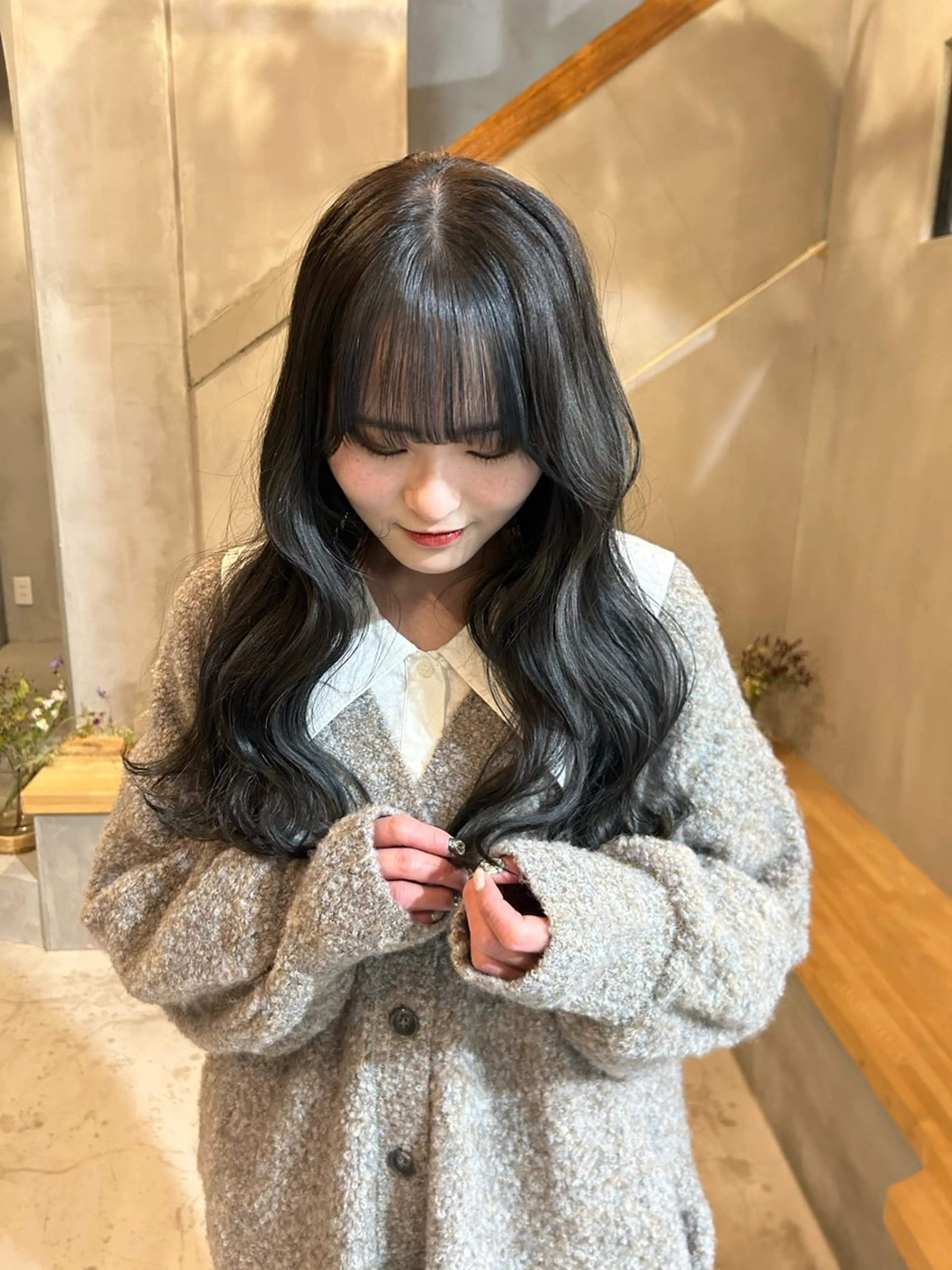 カラー 透明感カラー Piu-所属・古澤 芽依のヘアスタイル