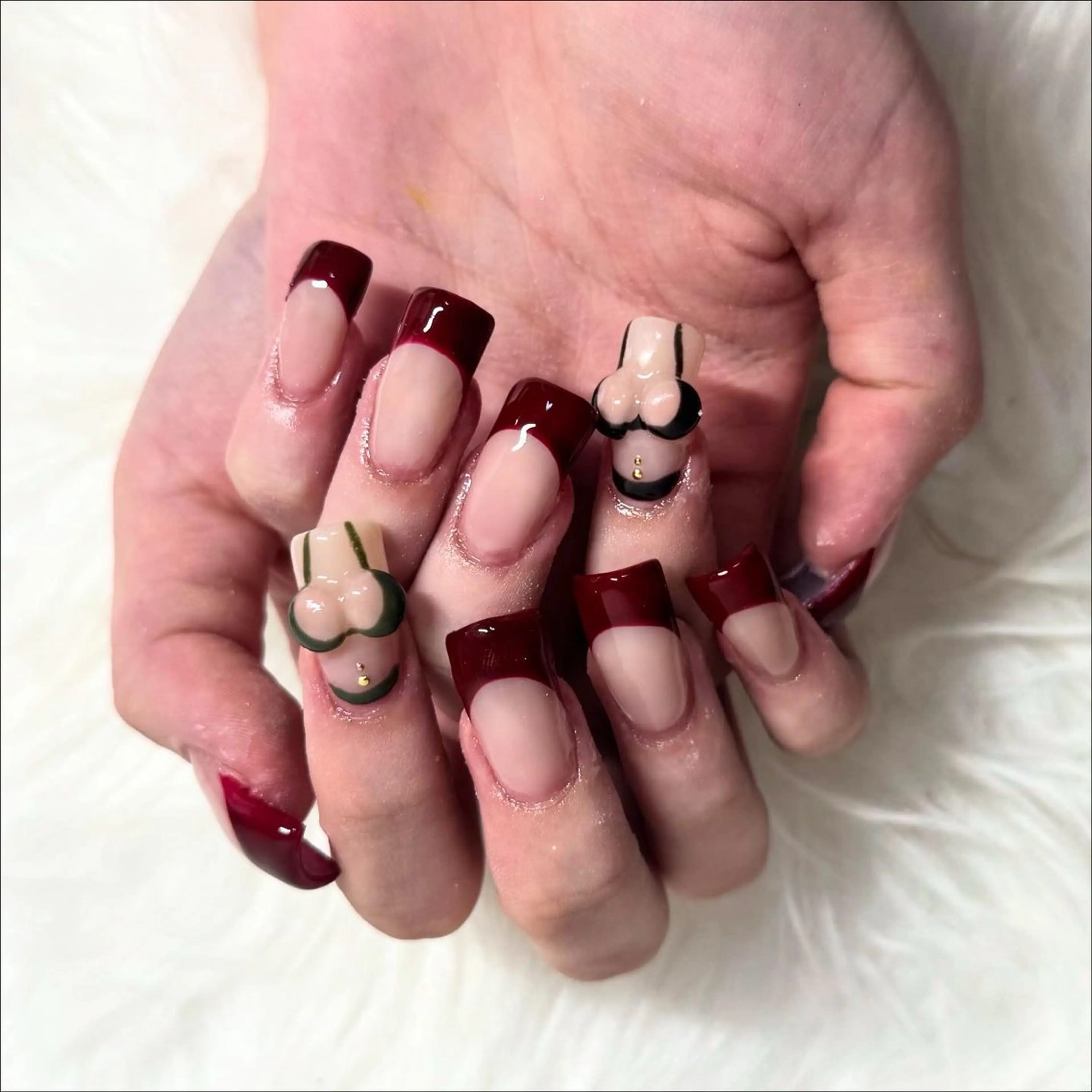 セミロング ハンドネイル mao .のネイルデザイン