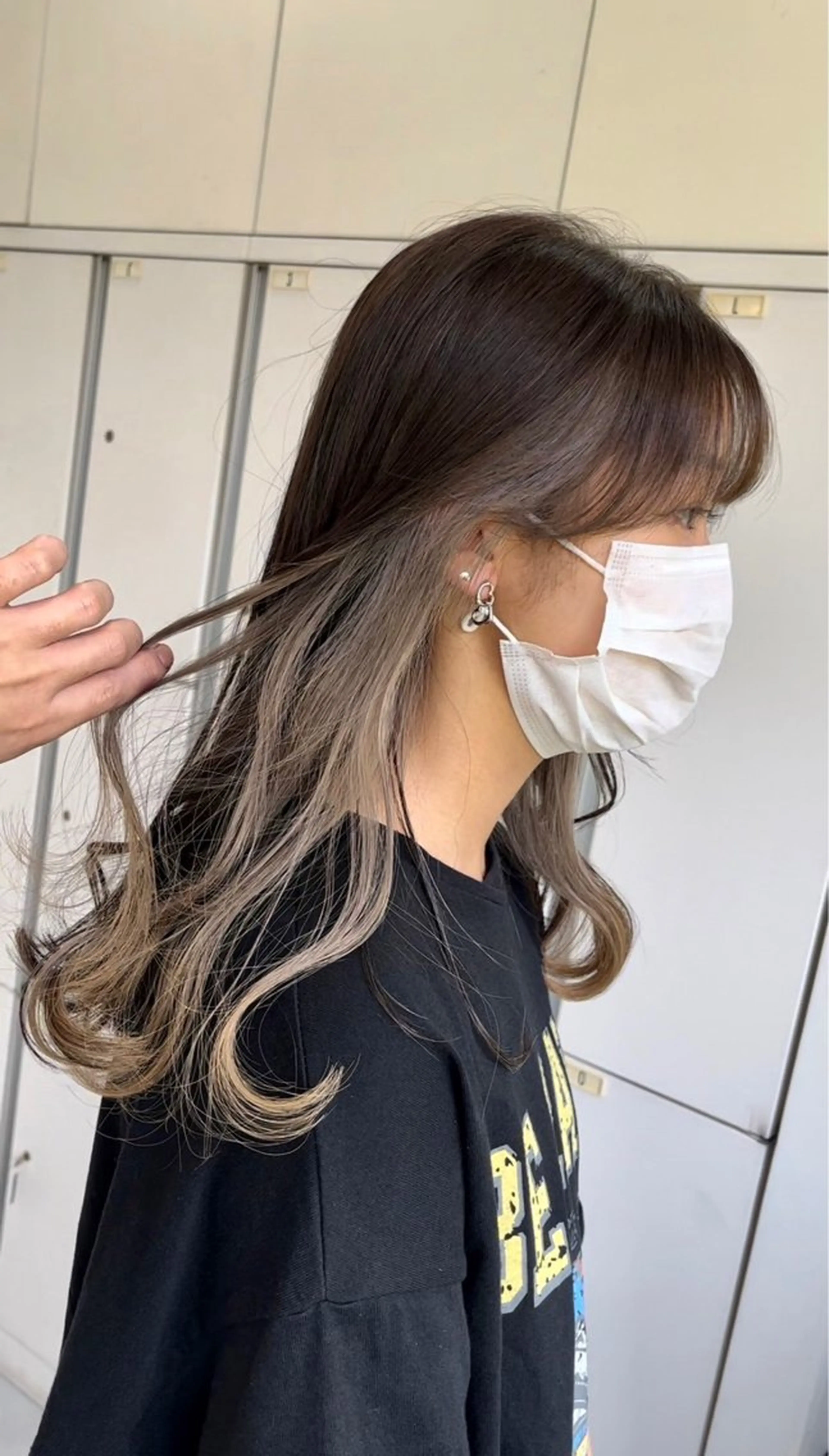 ロング 髪質改善AUSTIN登戸所属・野村 一花 / 暖色 カラー / Wカラーのヘアスタイル