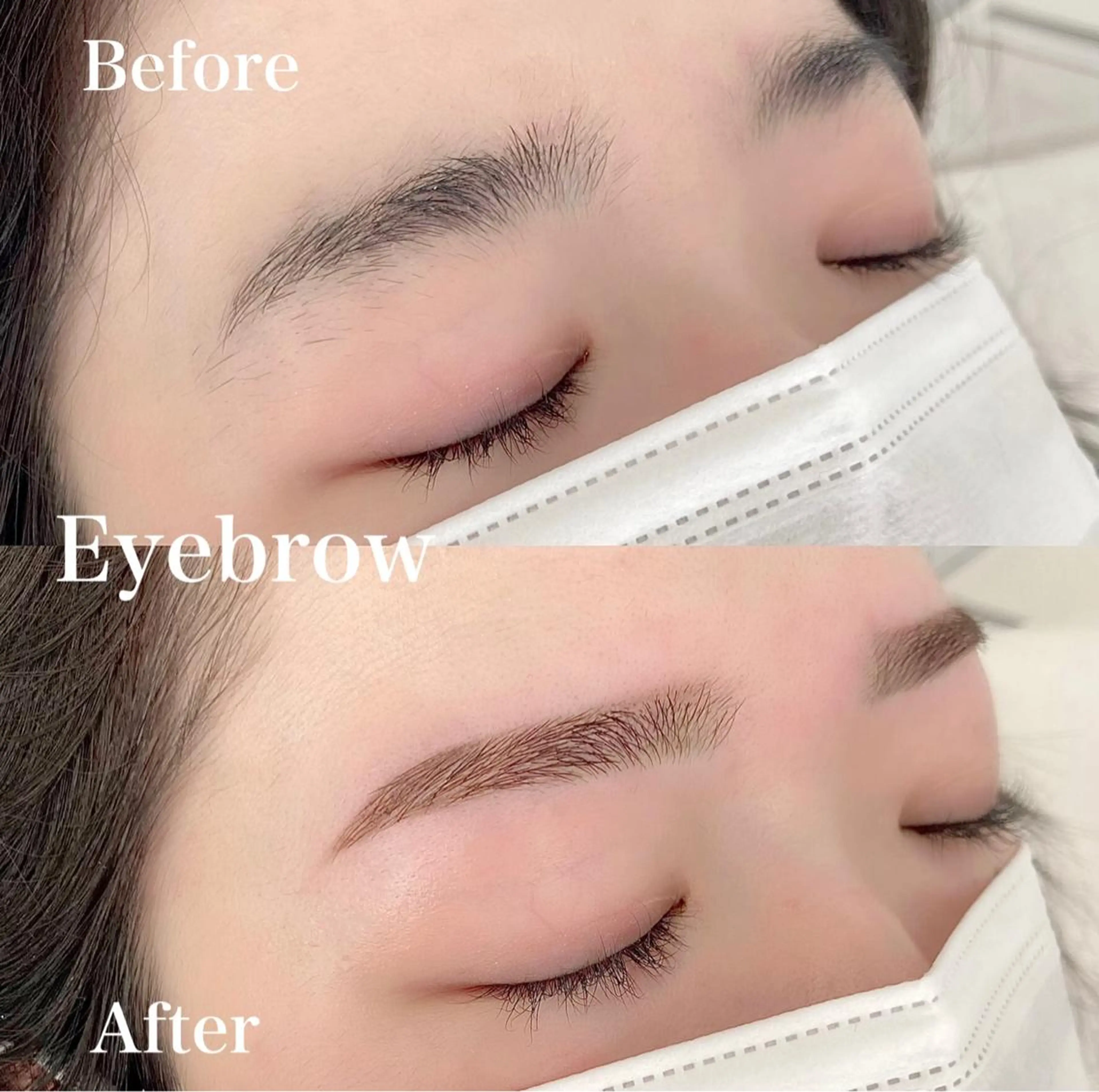 アイブロウ ハリウッドブロウリフト 眉毛ワックス脱毛 Three スリーの眉毛・アイブロウイメージ
