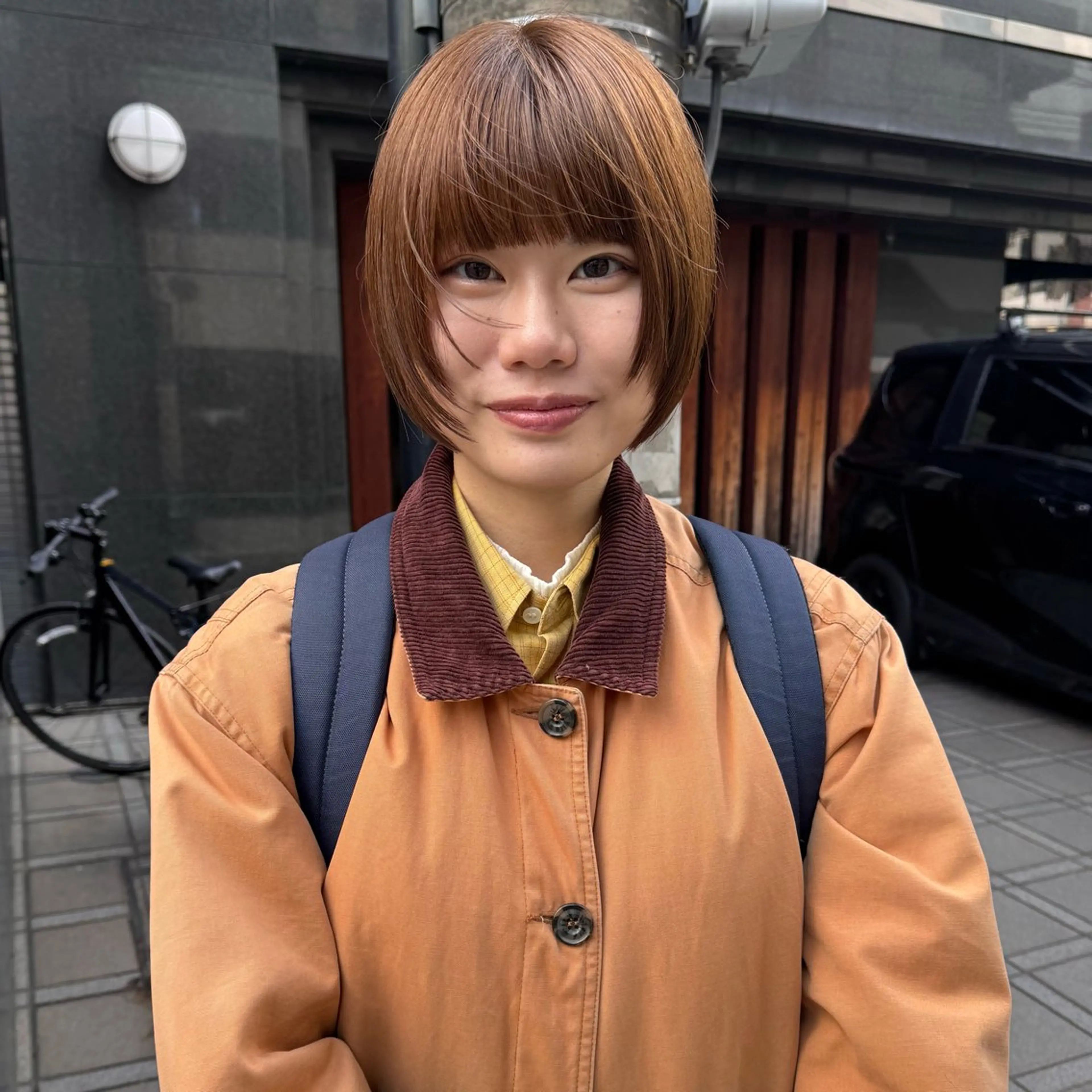 ショート カラー カット ヘアカラー トリートメント Lilu しずくのヘアスタイル