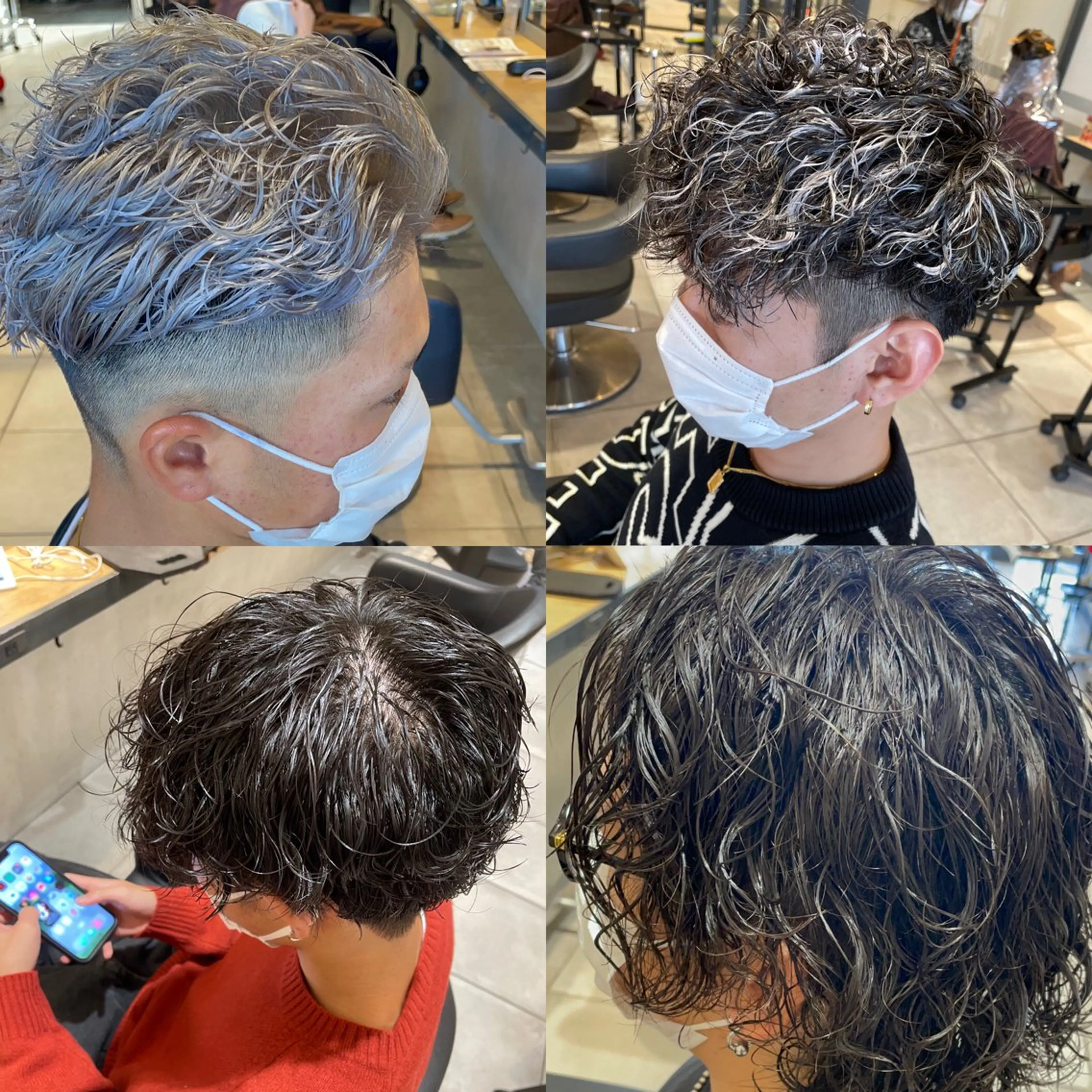 ショート パーマ 【レイク　メンズ特化 /パーマ特化】野平のヘアスタイル