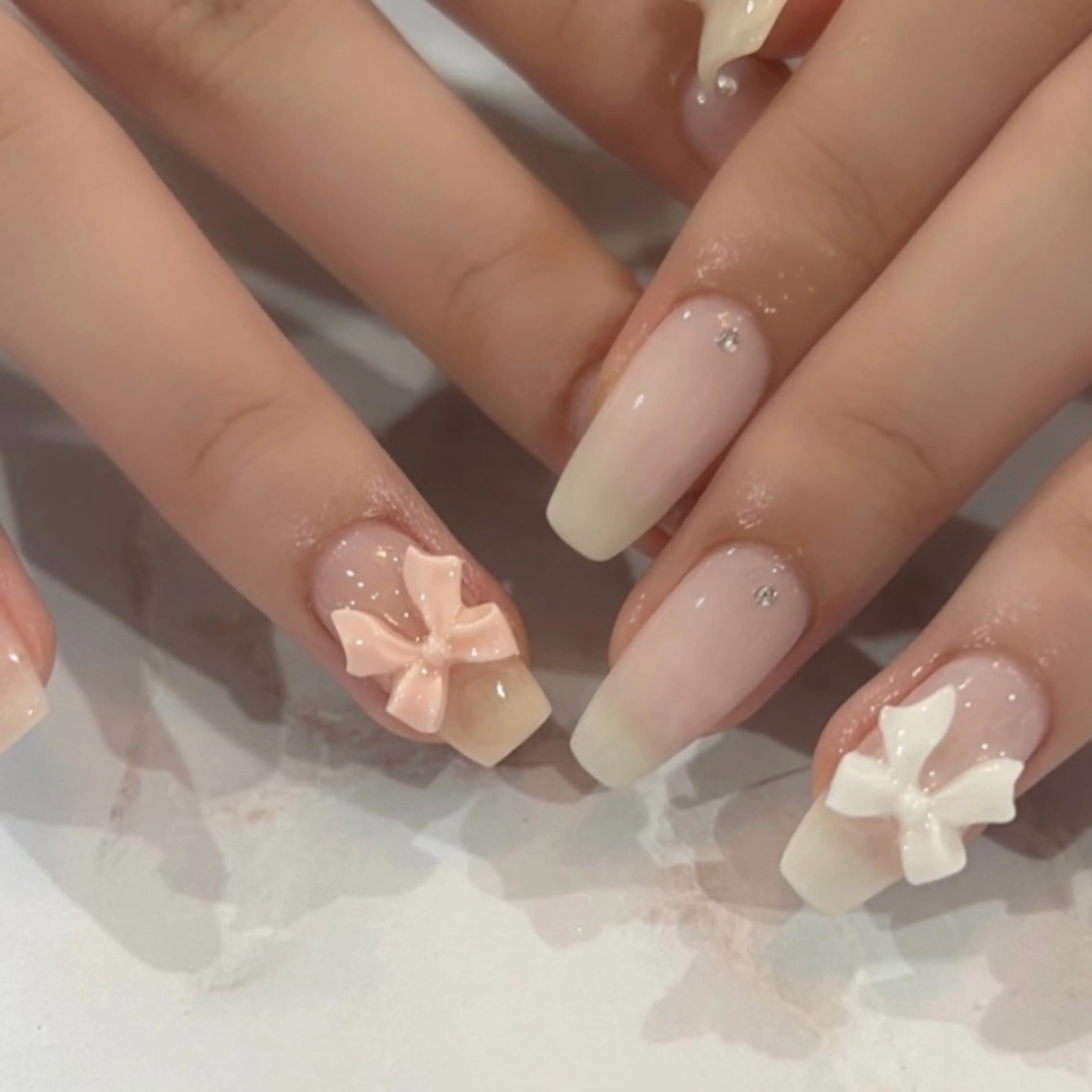 ネイル Hana NAIL所属・🩵 Rin🩵のネイルデザイン