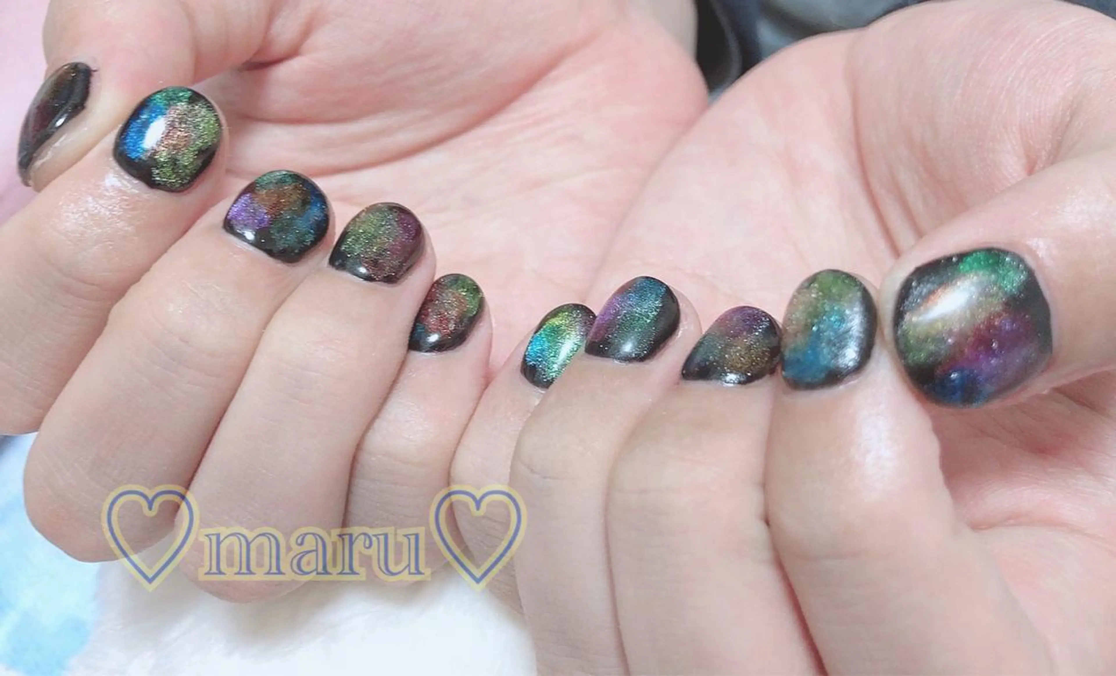 ネイル ハンドネイル フットネイル まるみ ♡のネイルデザイン