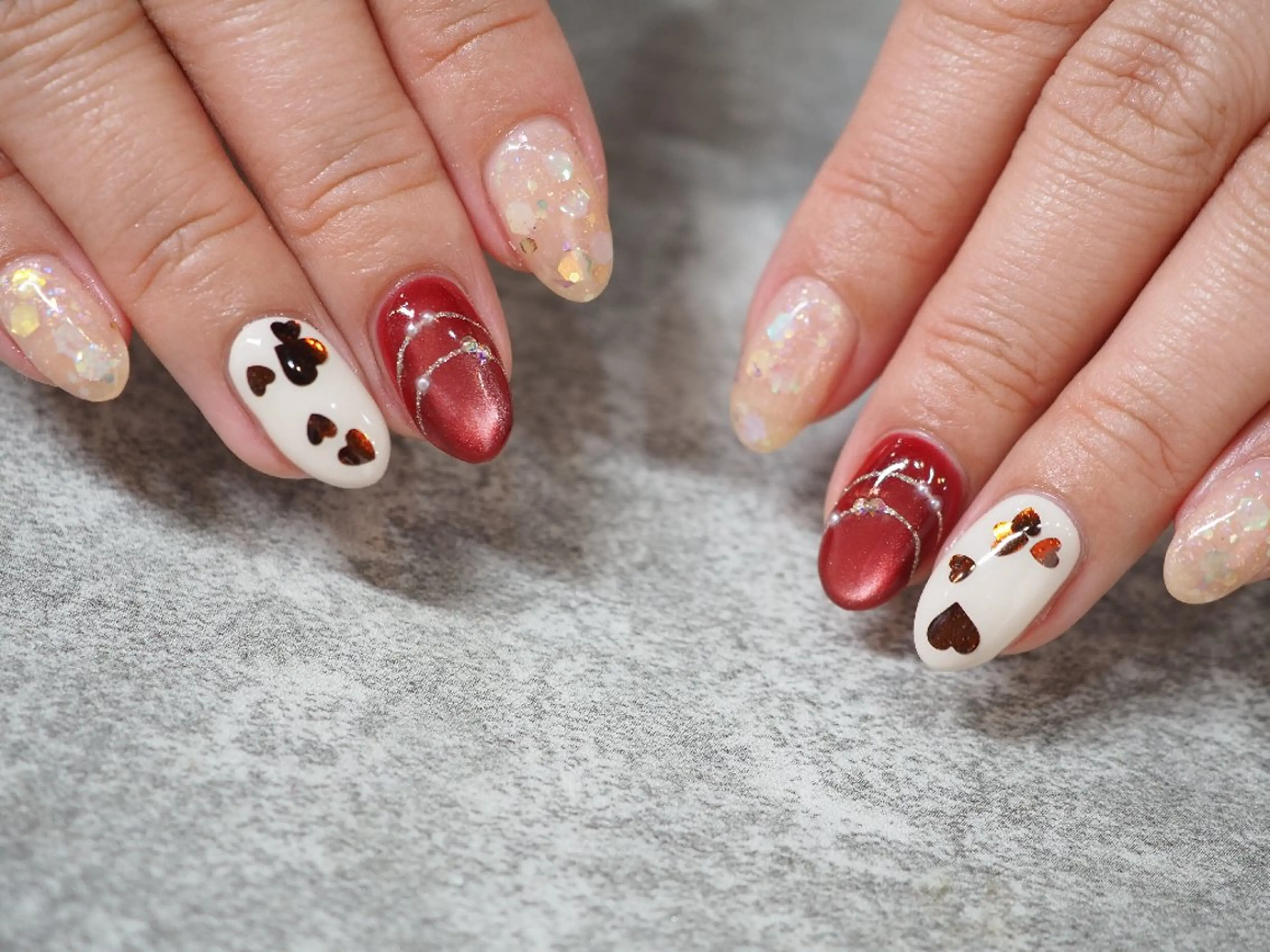 ネイル ハンドネイル glaNje 福光のネイルデザイン