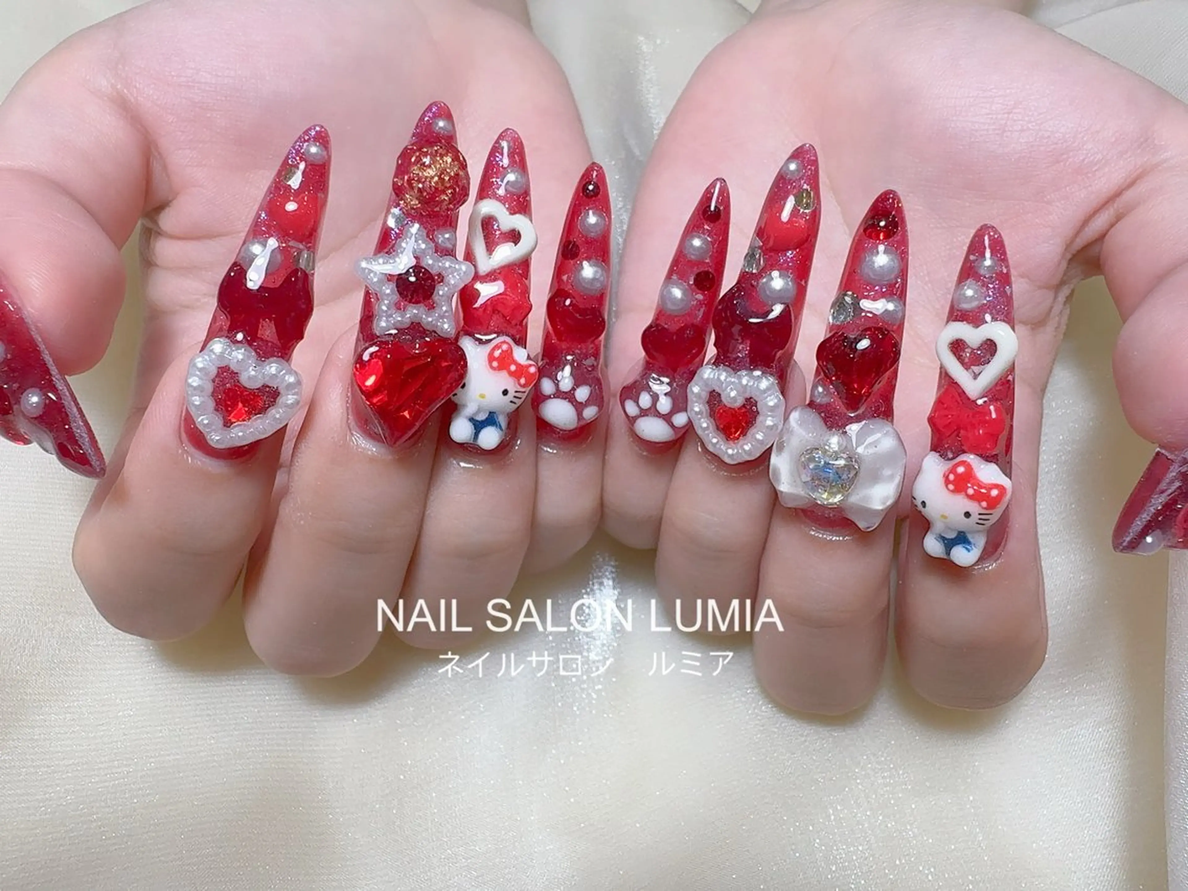ネイル ハンドネイル ネイルサロン ルミア Lumia 店長のネイルデザイン