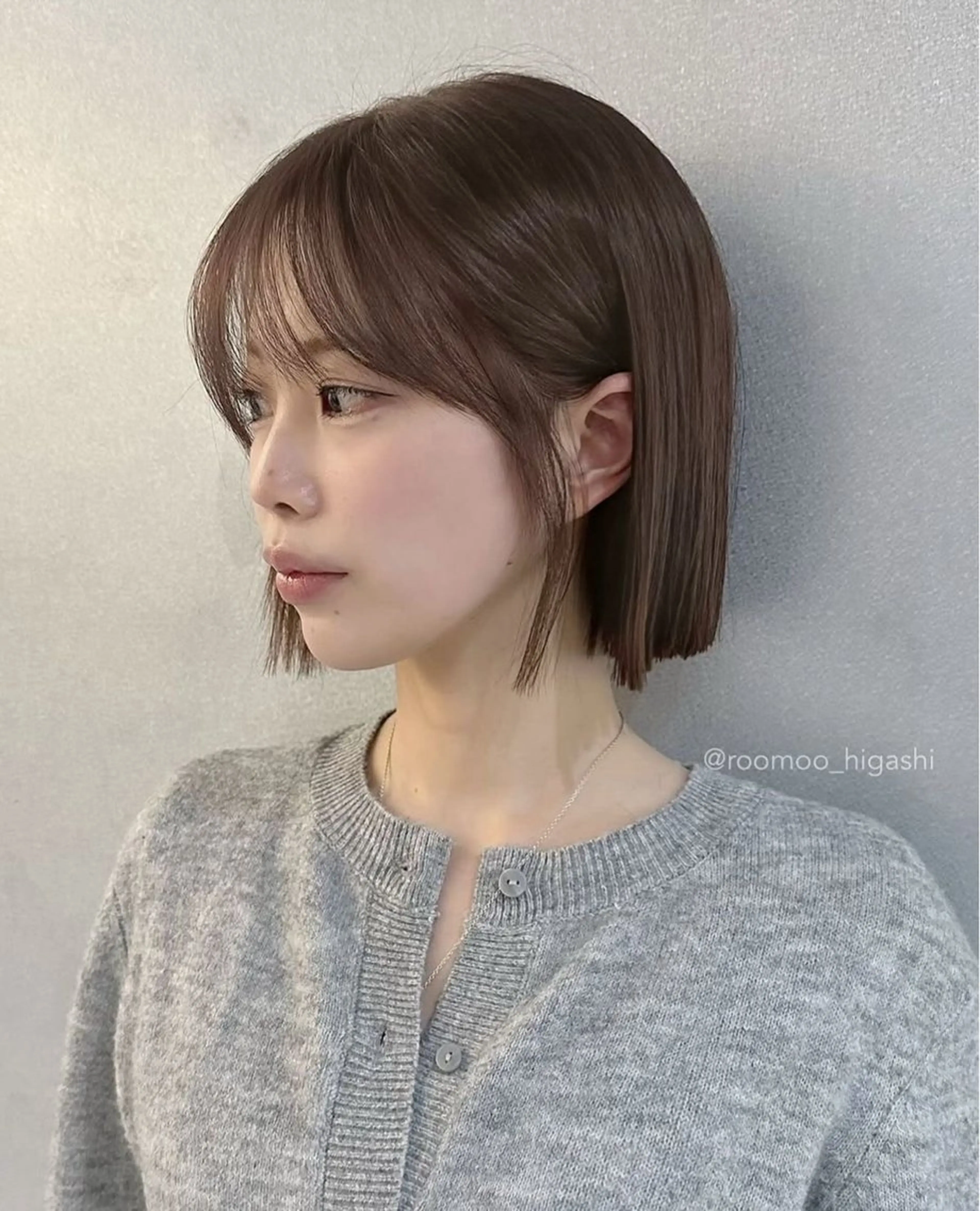 ショート ボブ rinka/暖色 ボブカットモデルのヘアスタイル