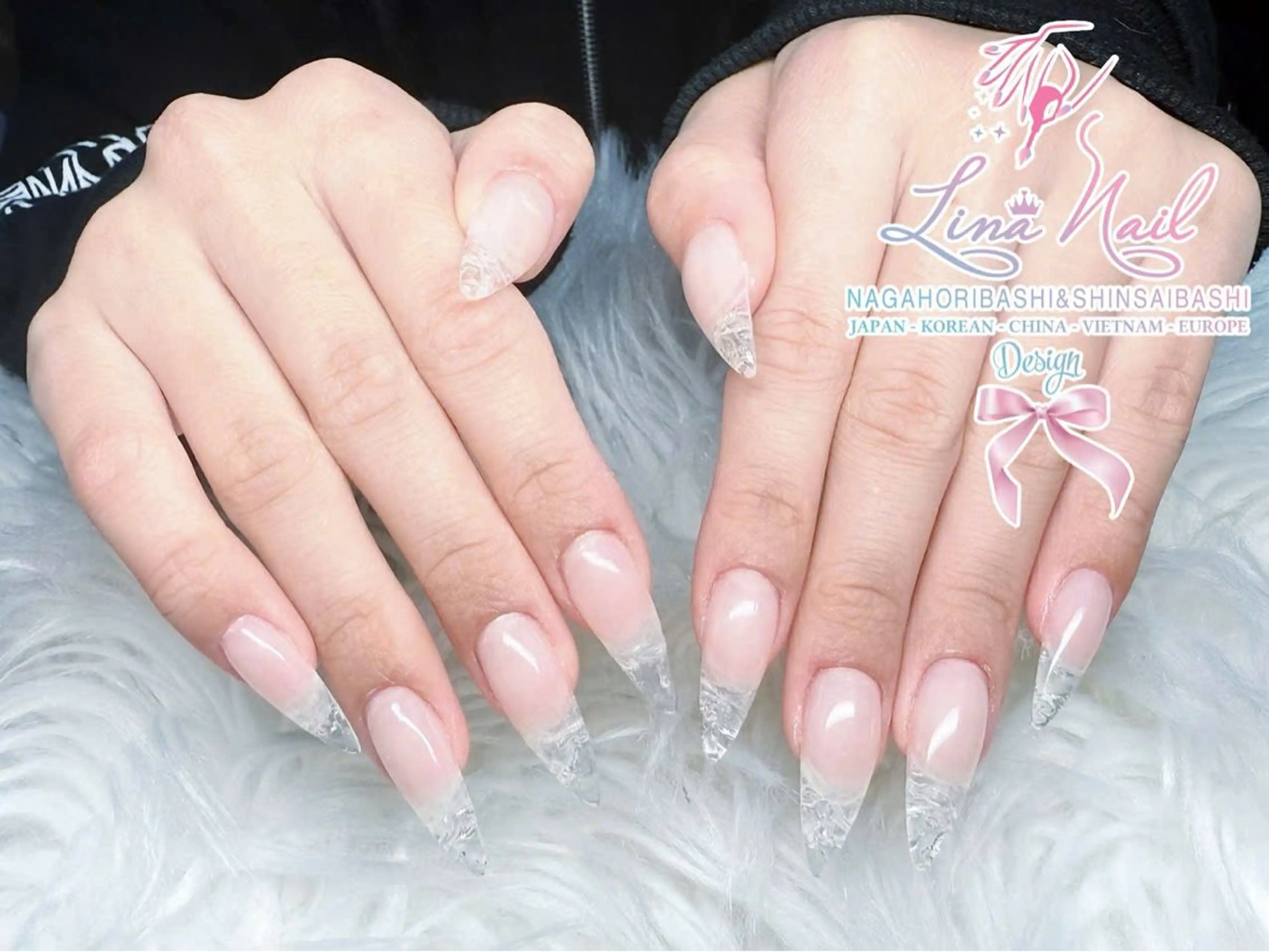 ネイル チークネイル 桜ネイル フラッシュネイル フットネイル ジェルネイル ハンドネイル ７９LINA NAIL 心斎橋店所属・リナネイル アメ村心斎橋店のネイルデザイン
