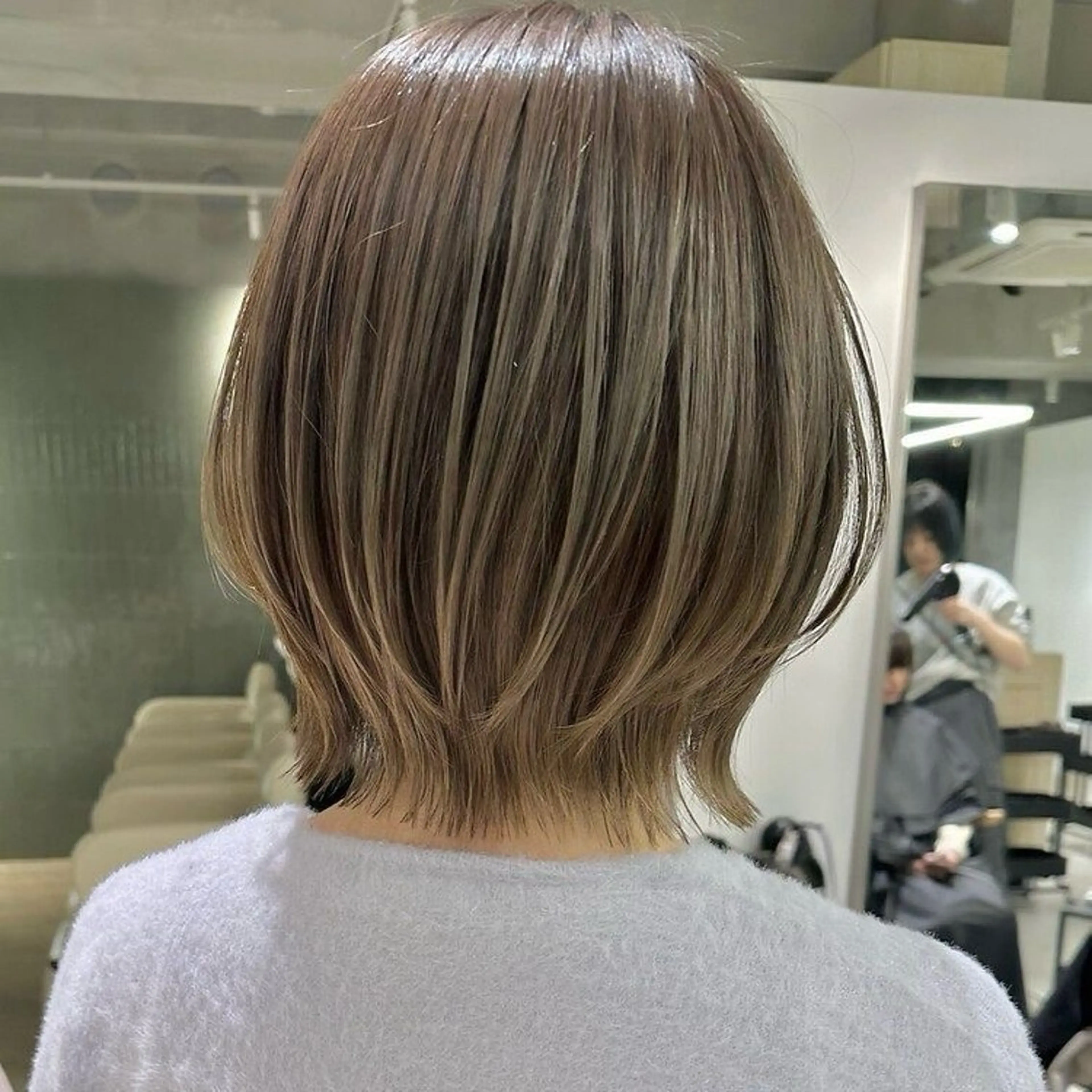 ミディアム le paradis まおのヘアスタイル