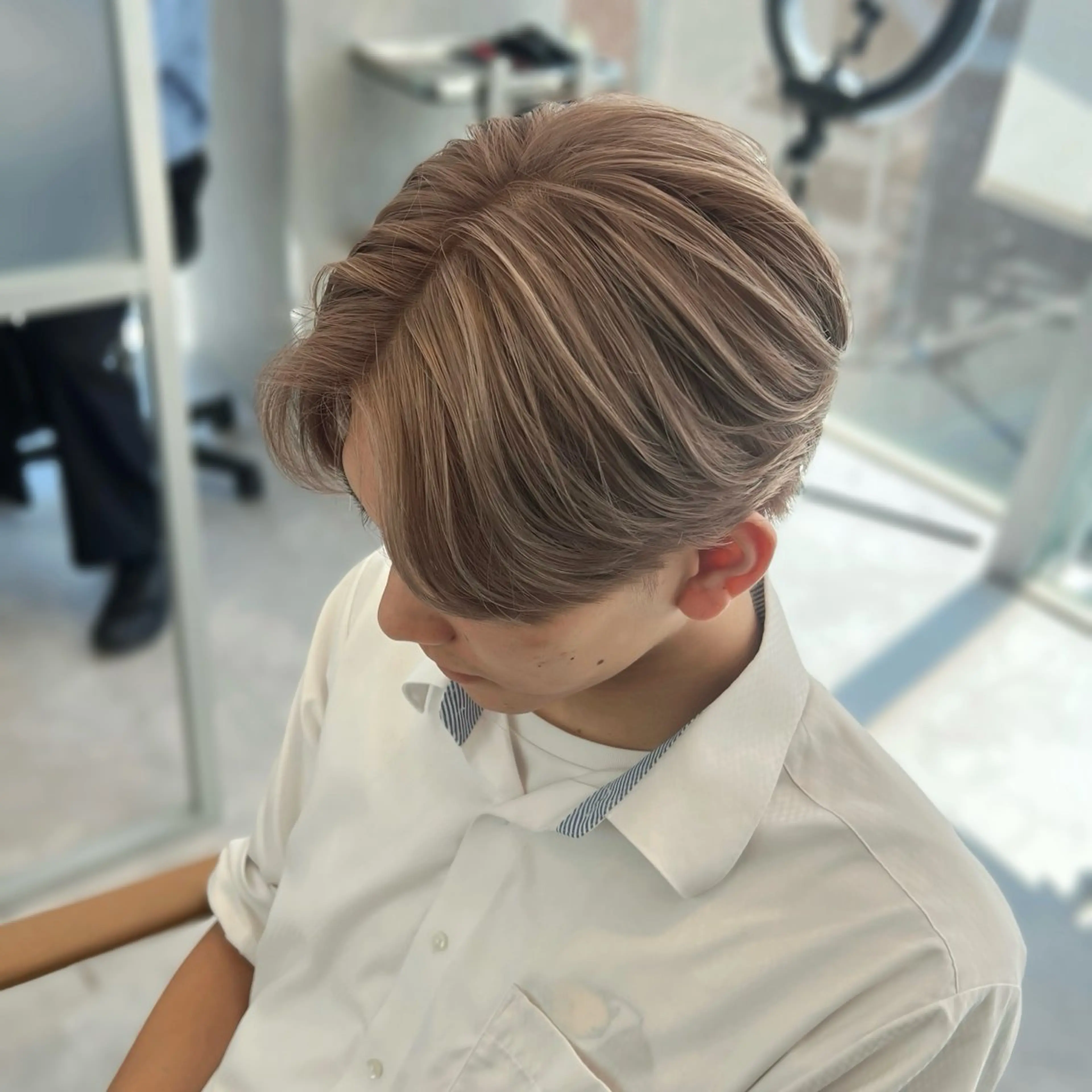 【海外風に！✨️】メンズカット+バレイヤージュ✨️の写真