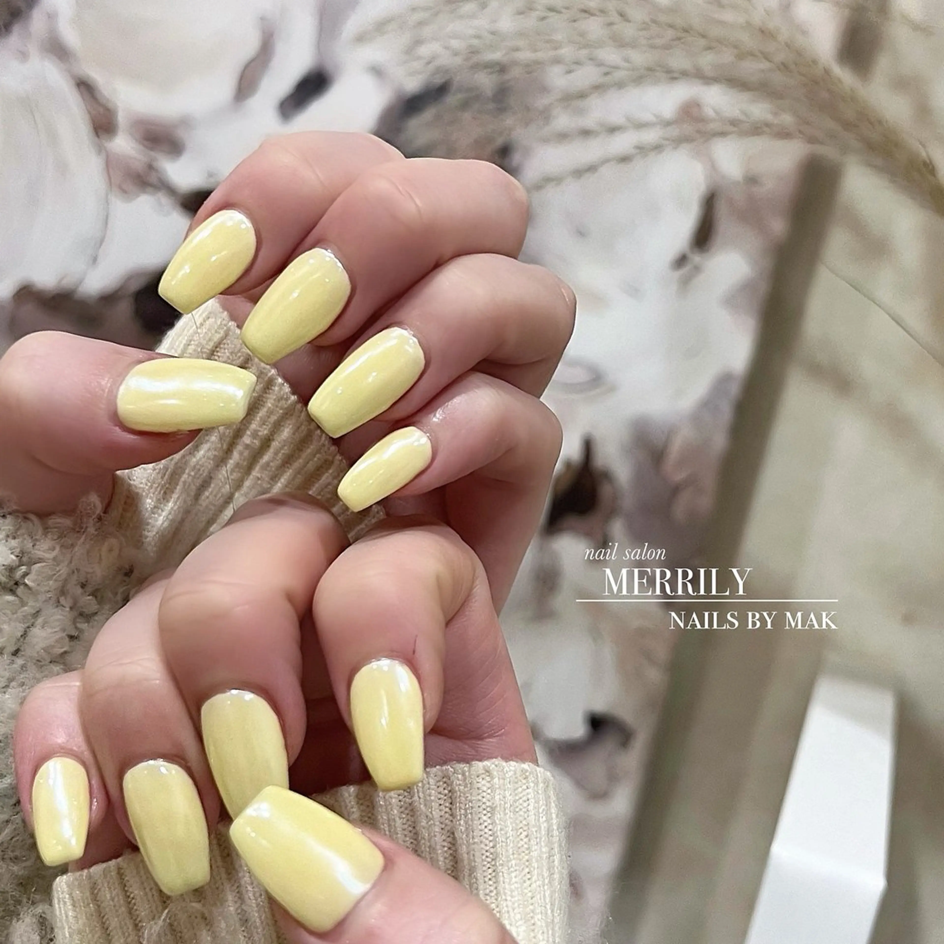 ネイル ワンカラーネイル 春ネイル salon de Chéli所属・salon de Cheliのネイルデザイン