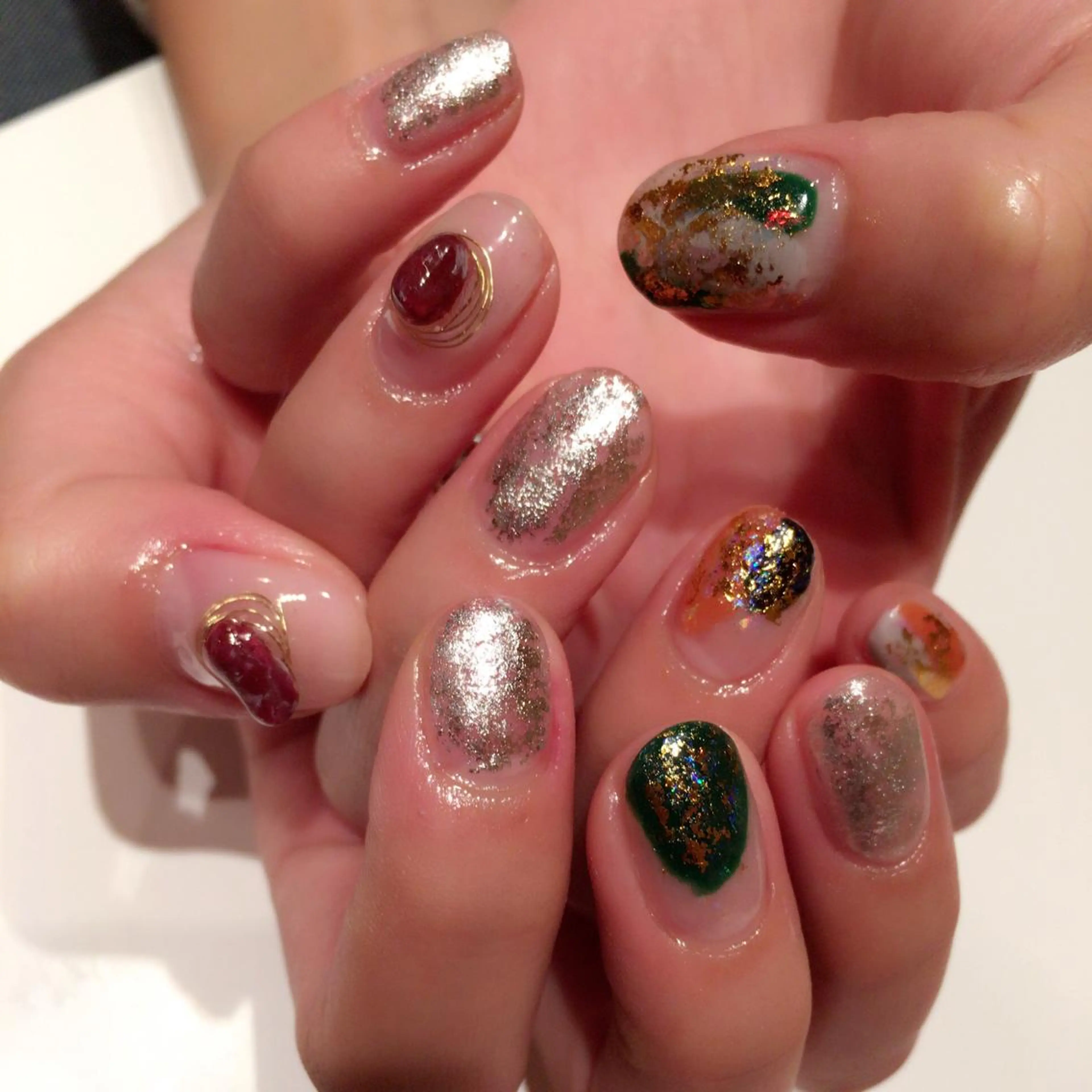 ネイル ニュアンスネイル Nailroom Mocaのネイルデザイン