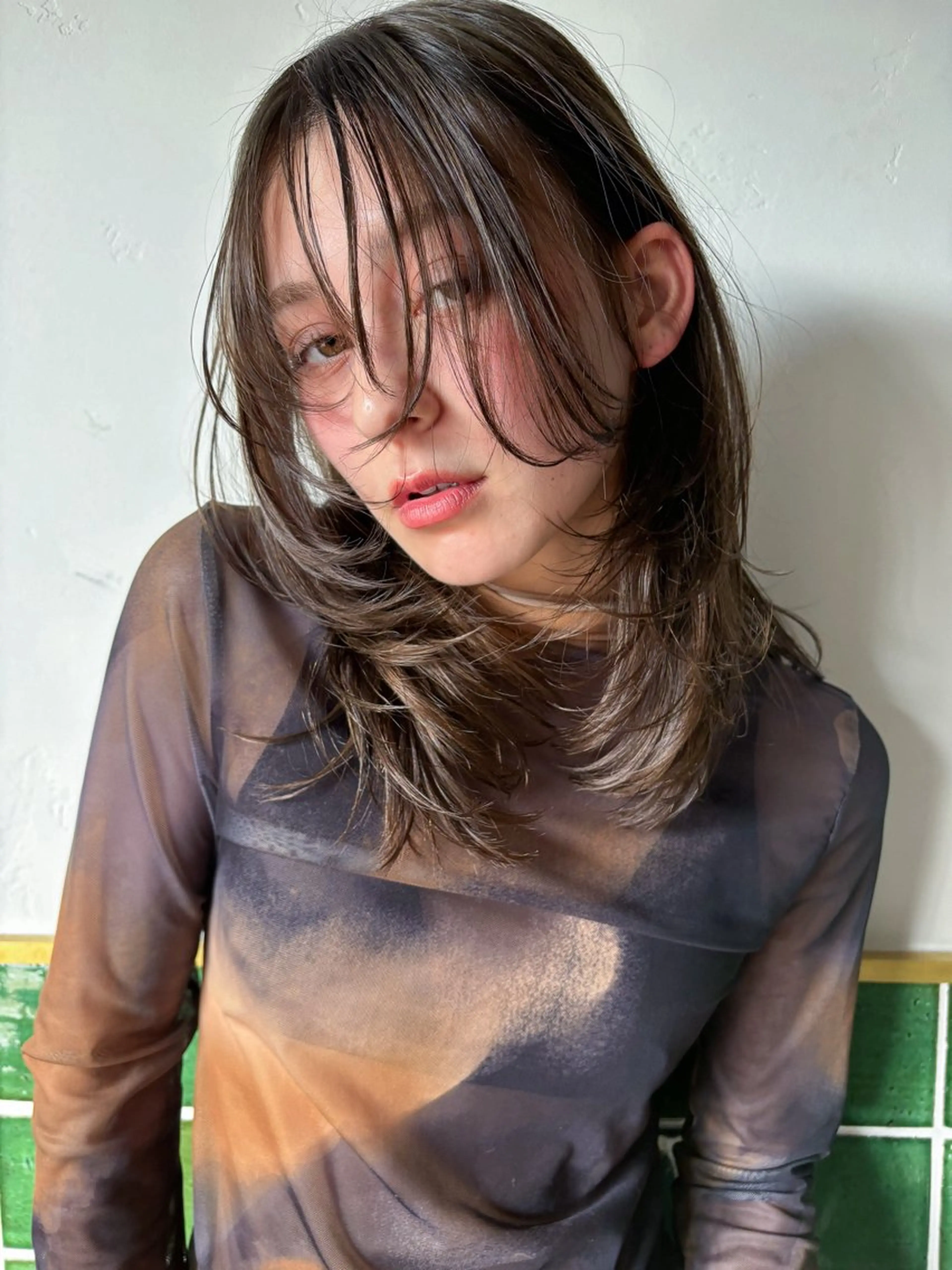 ミディアム GOBUNNOROKU所属・mei 【6/5 ゴブンノロク】のヘアスタイル