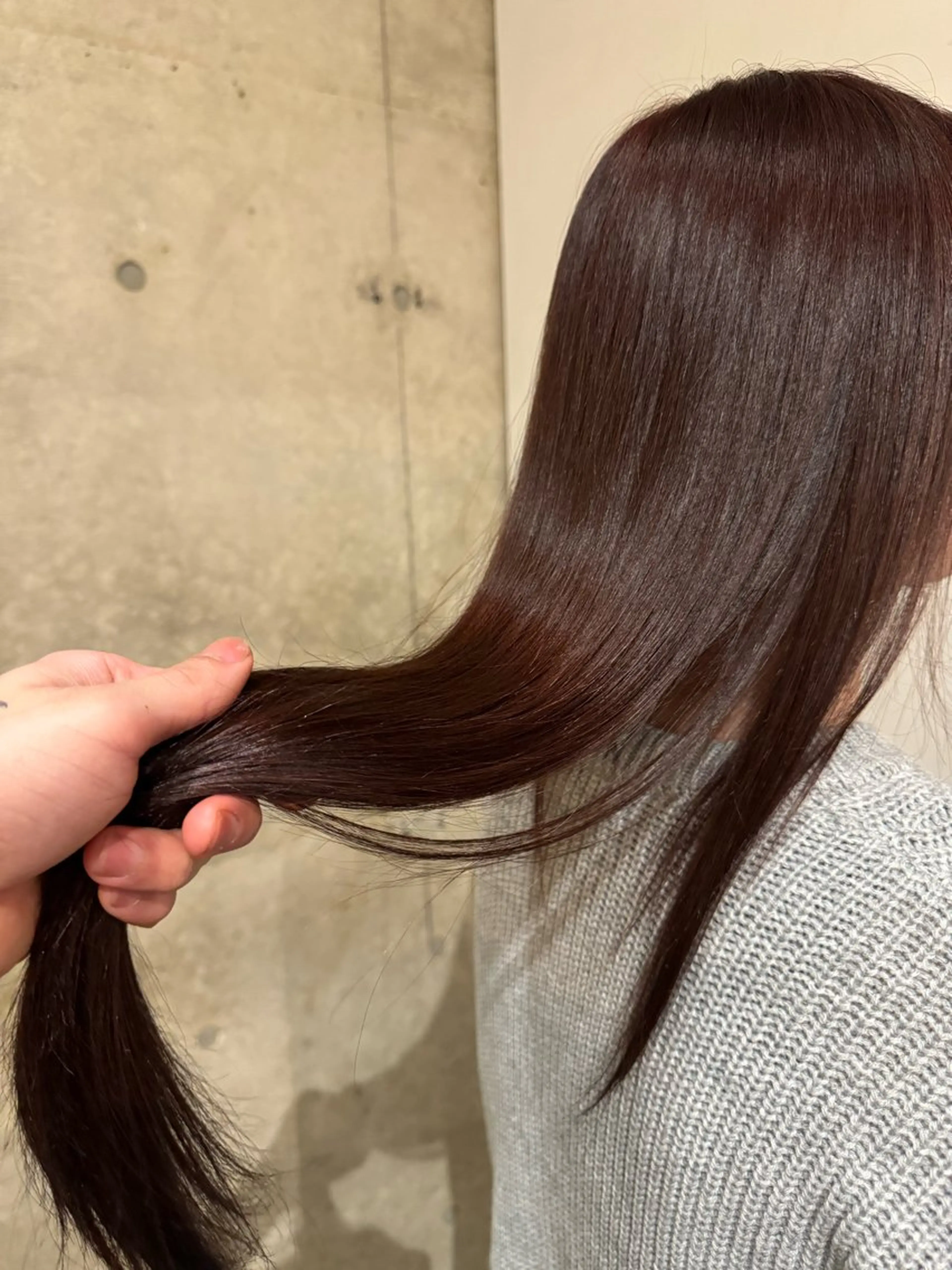 ロング Luxe所属・Luxe表参道 髪質改善　奈良のヘアスタイル