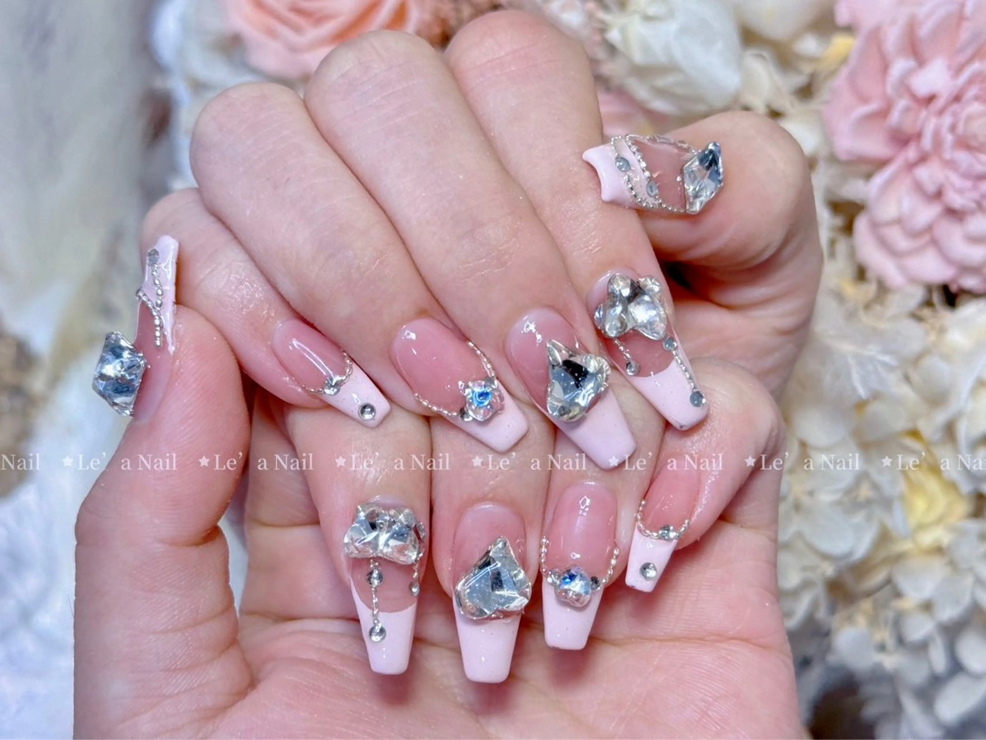 【チップ長さ出し】120分パーツ付け放題&持ち込みコースの写真