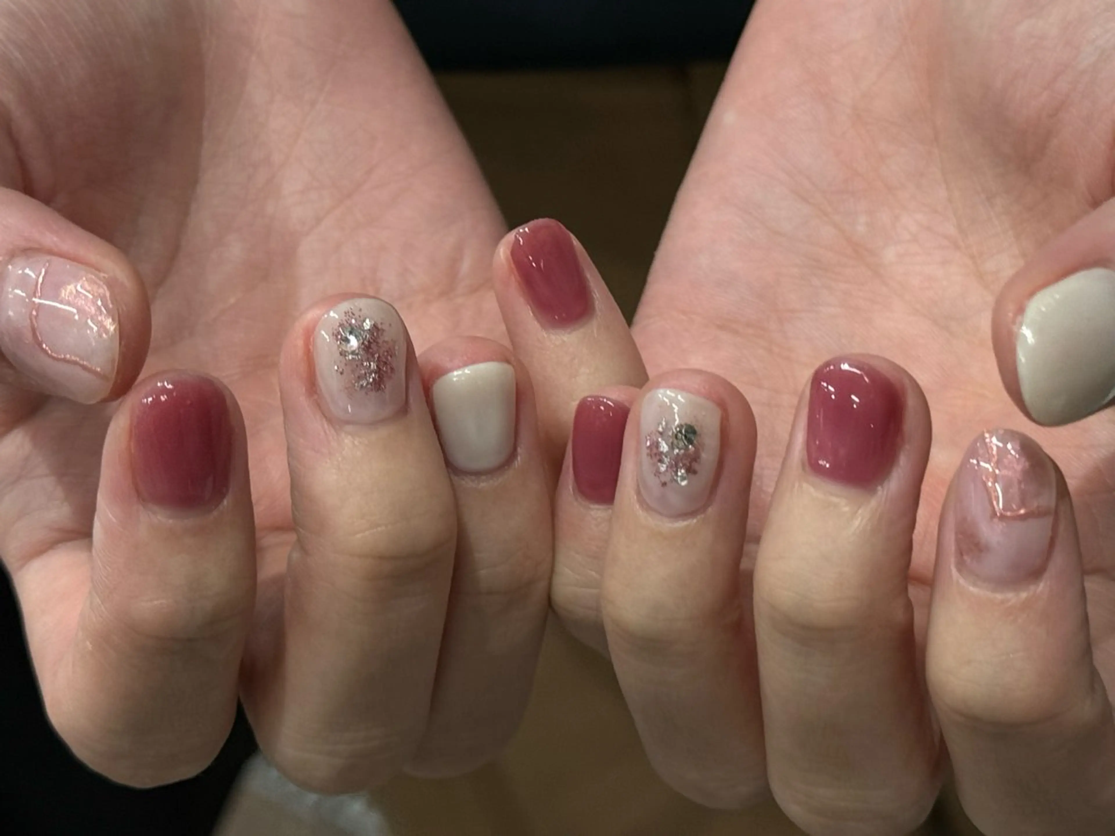 ネイル ハンドネイル calla NAIL南森町店所属・calla/南森町/ パラジェルのネイルデザイン